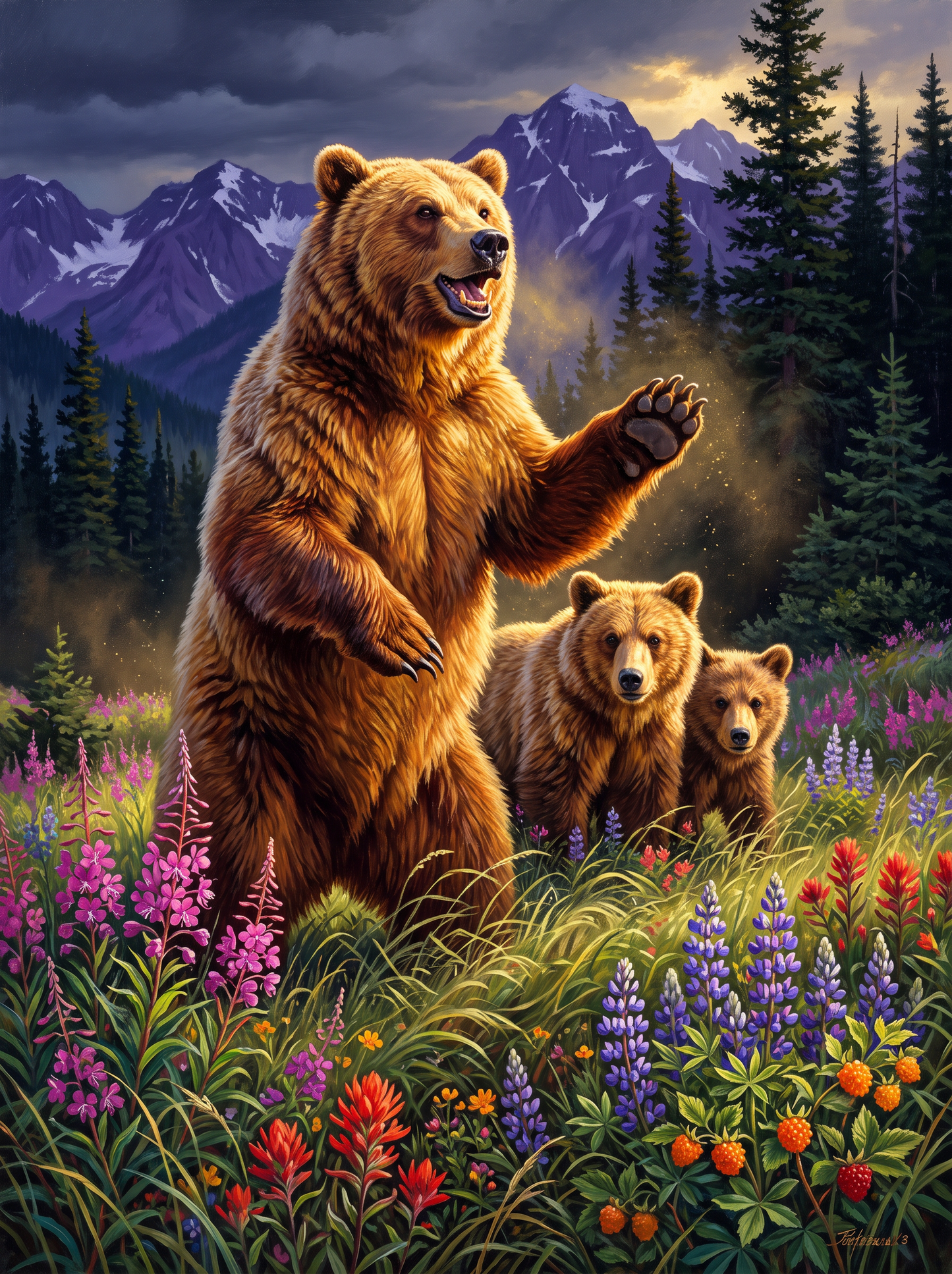Brown Bear Mum Says No