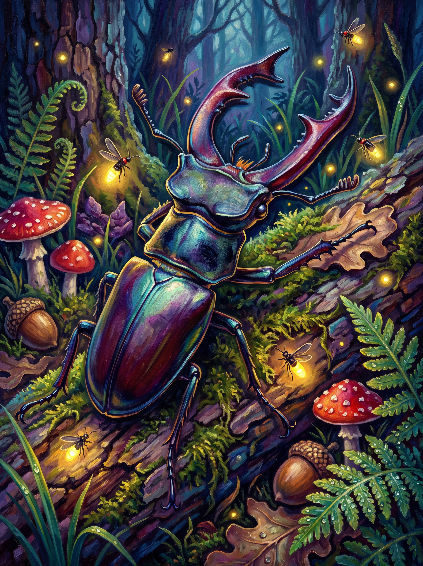 Big Night For The Stag Beetle