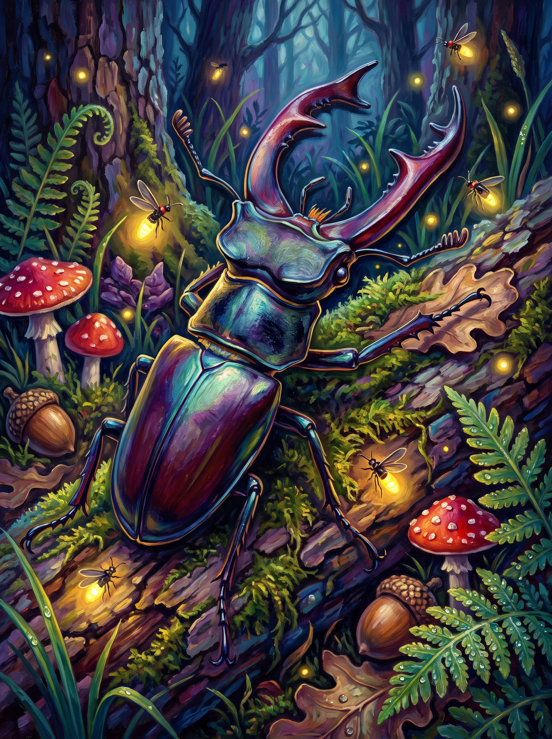 Big Night For The Stag Beetle
