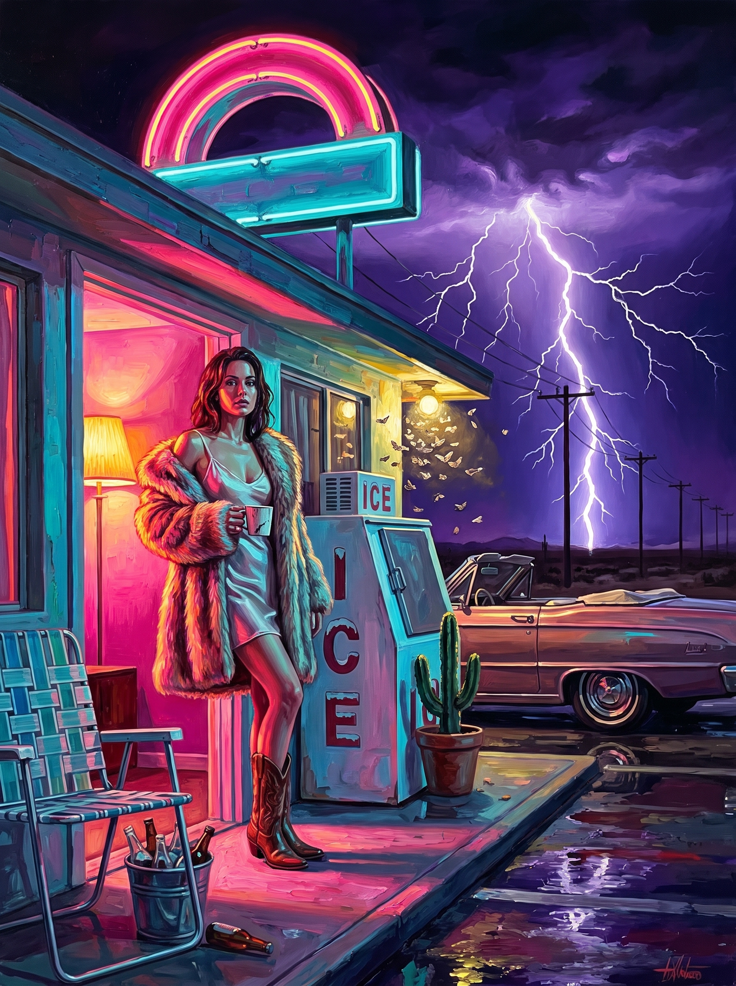 Motel Coffee In A Proper Storm
