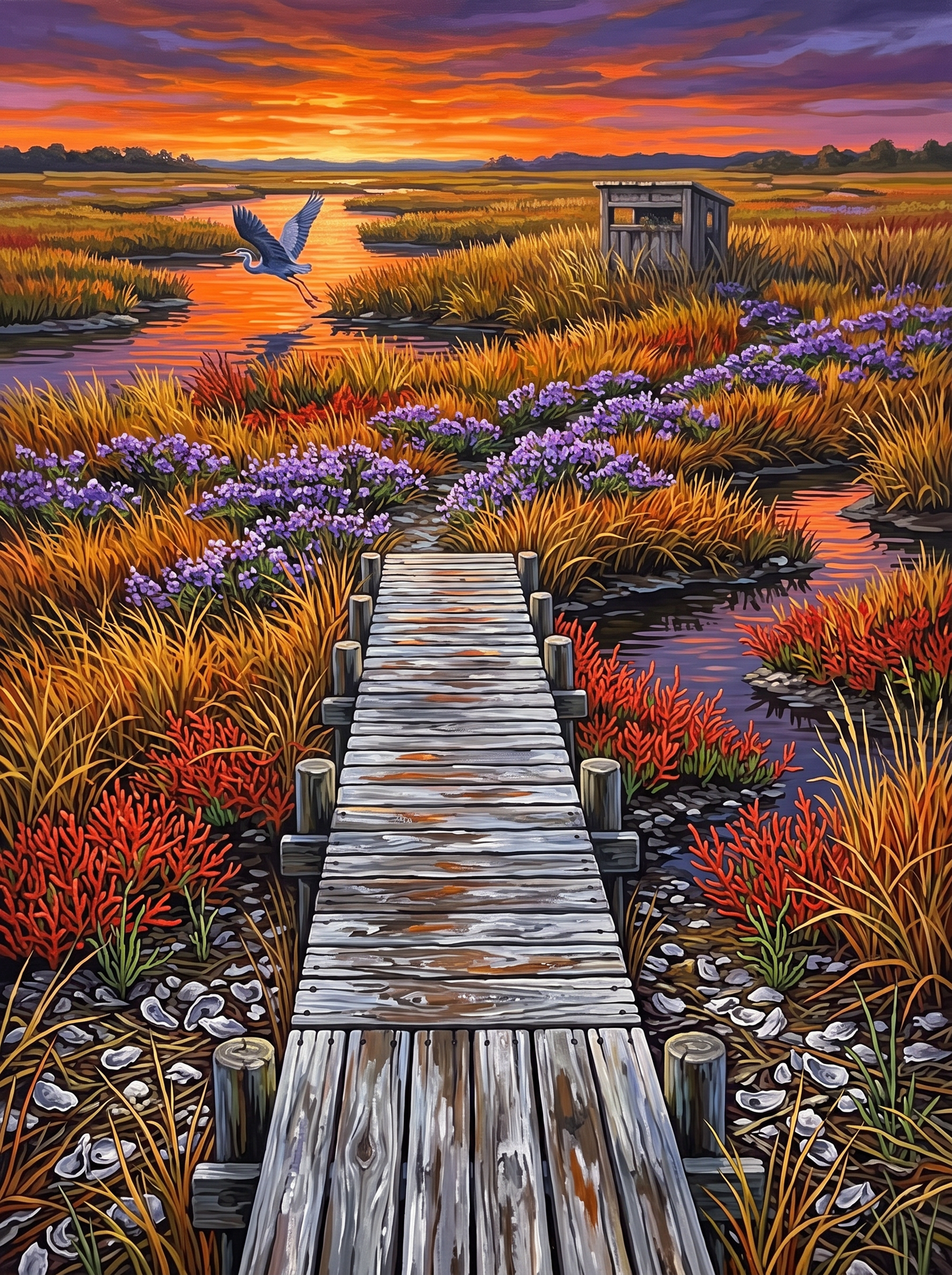Boardwalk Into The Gold