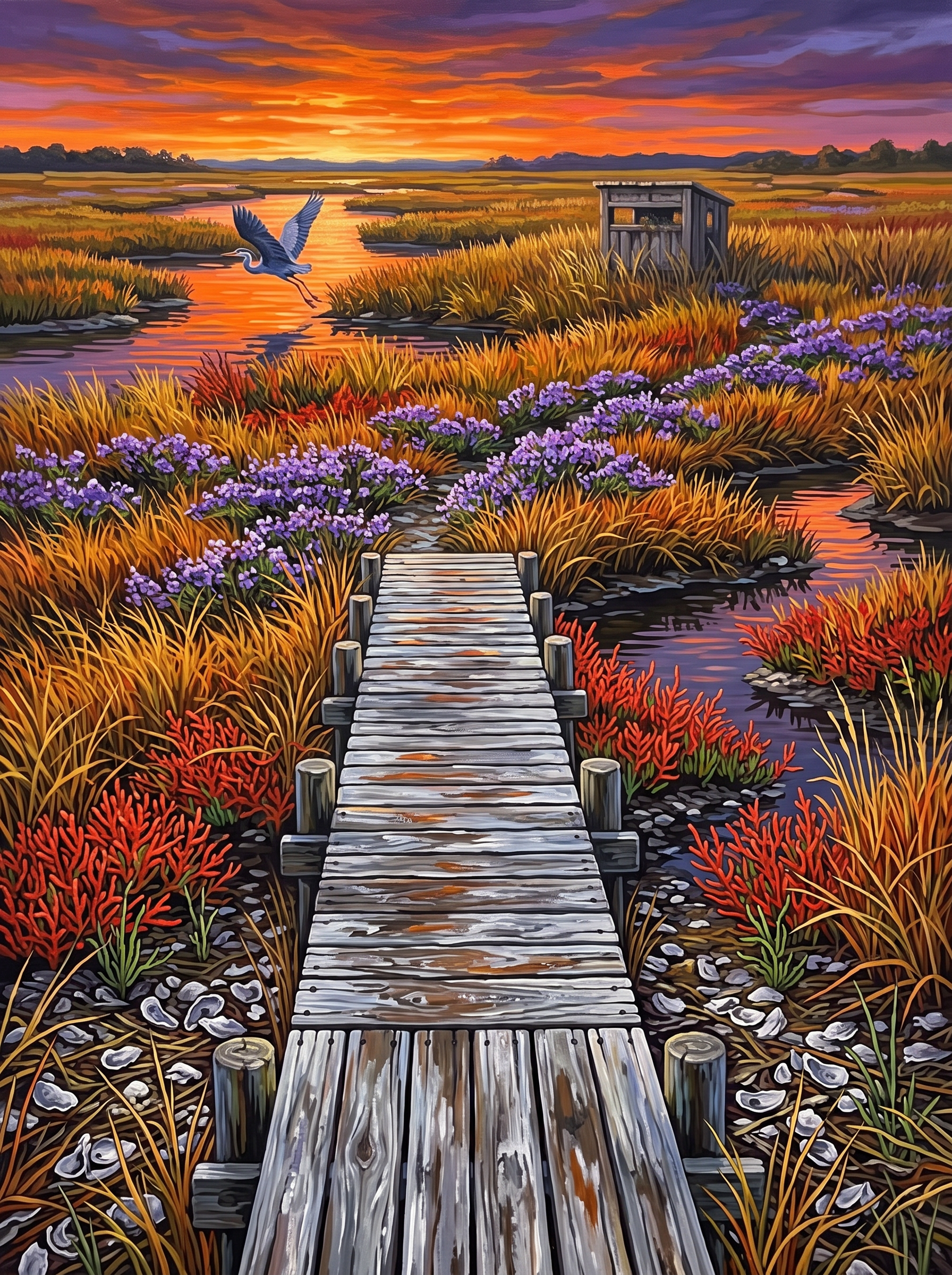 Boardwalk Into The Gold