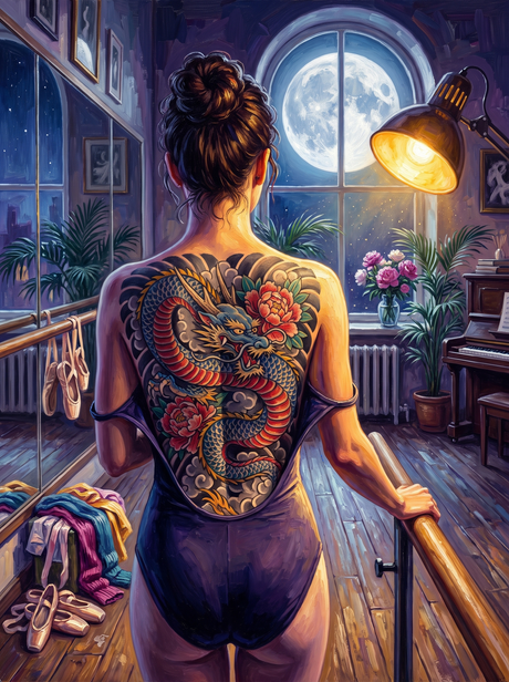 Dragon At The Barre