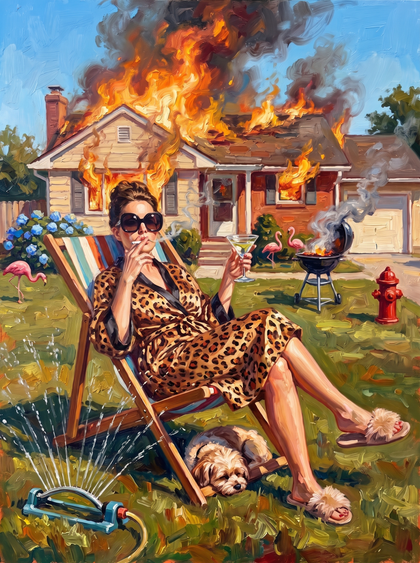 Deckchair While The House Burns