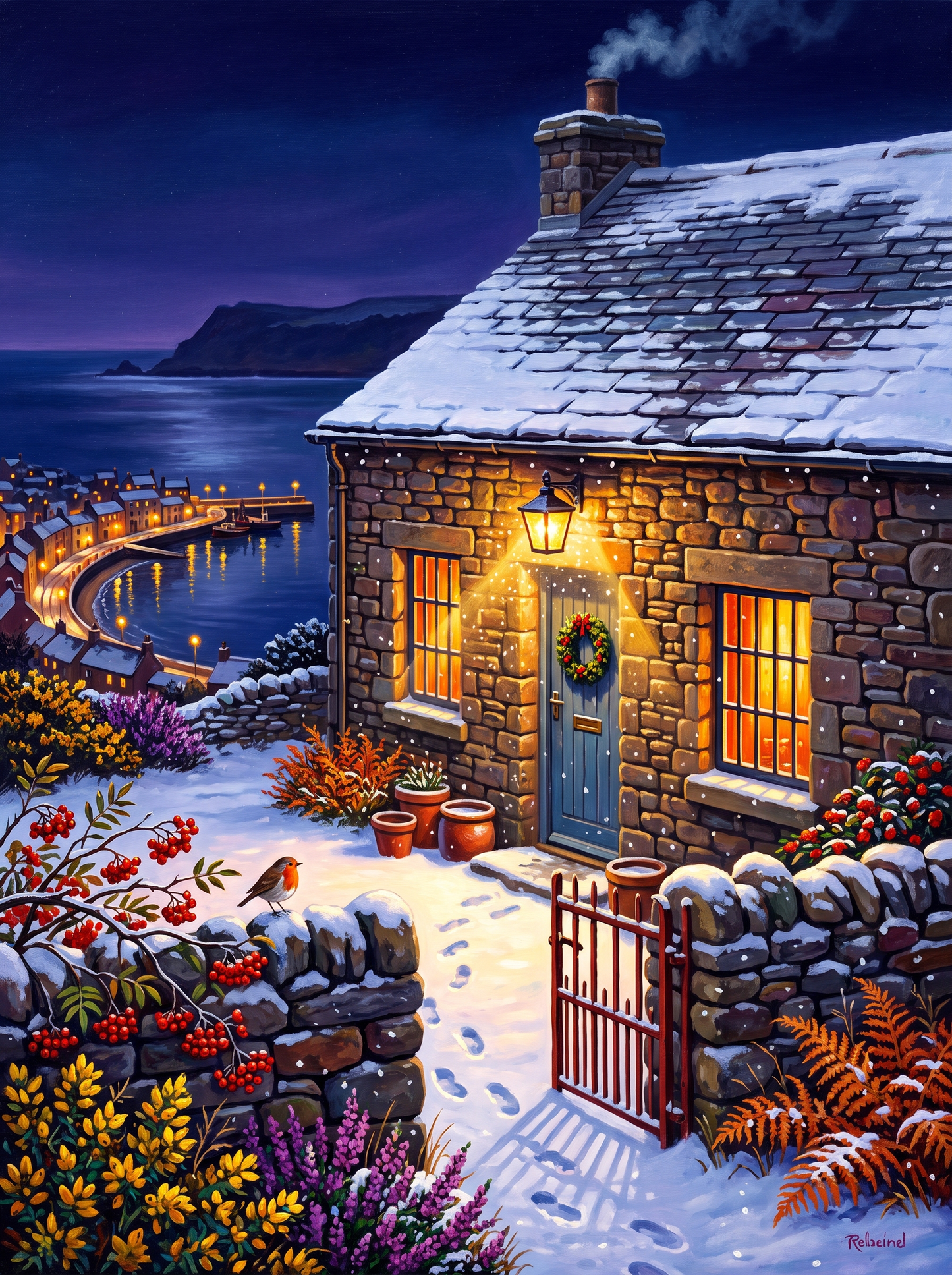 Lantern Light Over Harbour Village