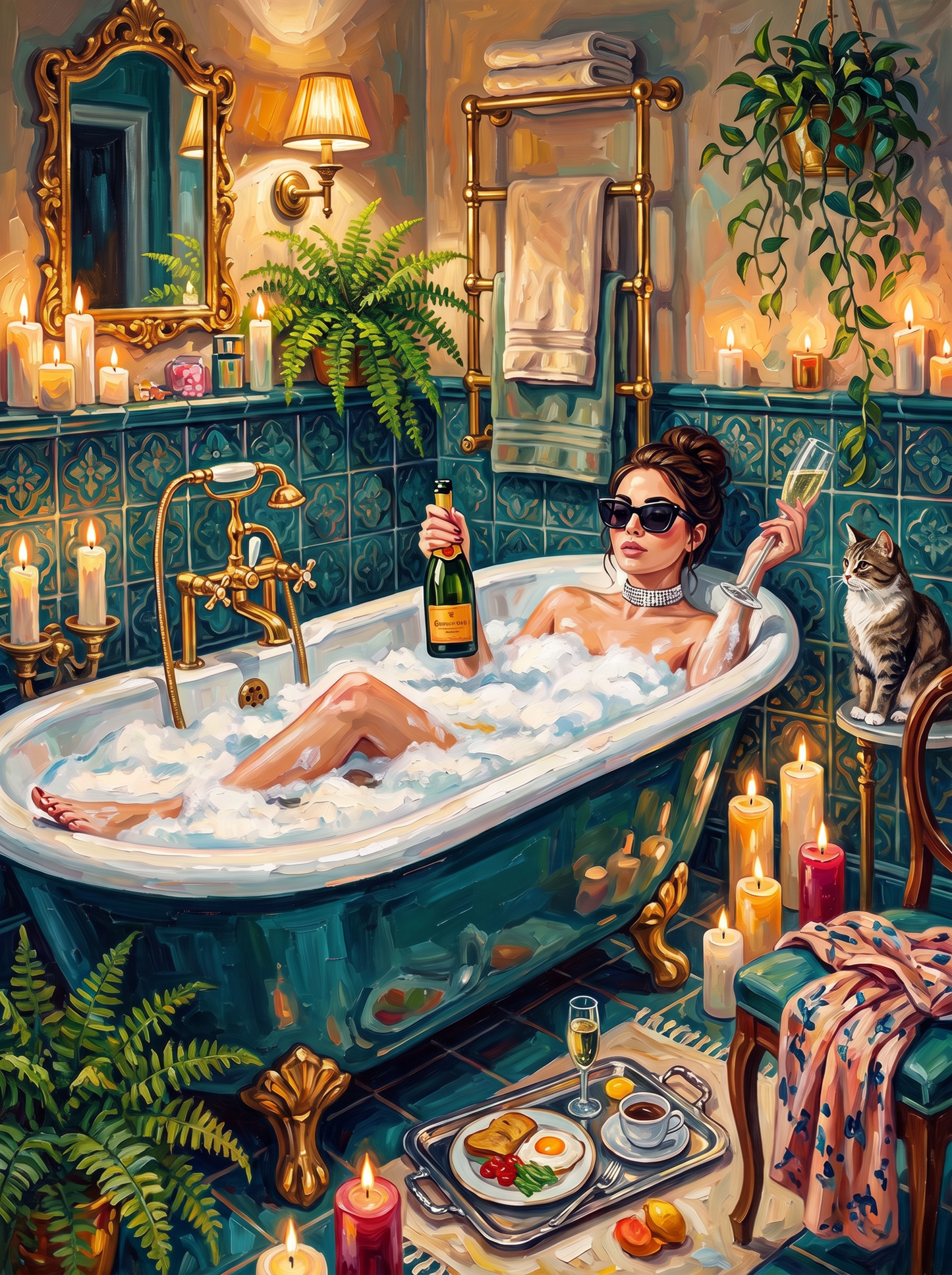 Sunglasses In The Bath
