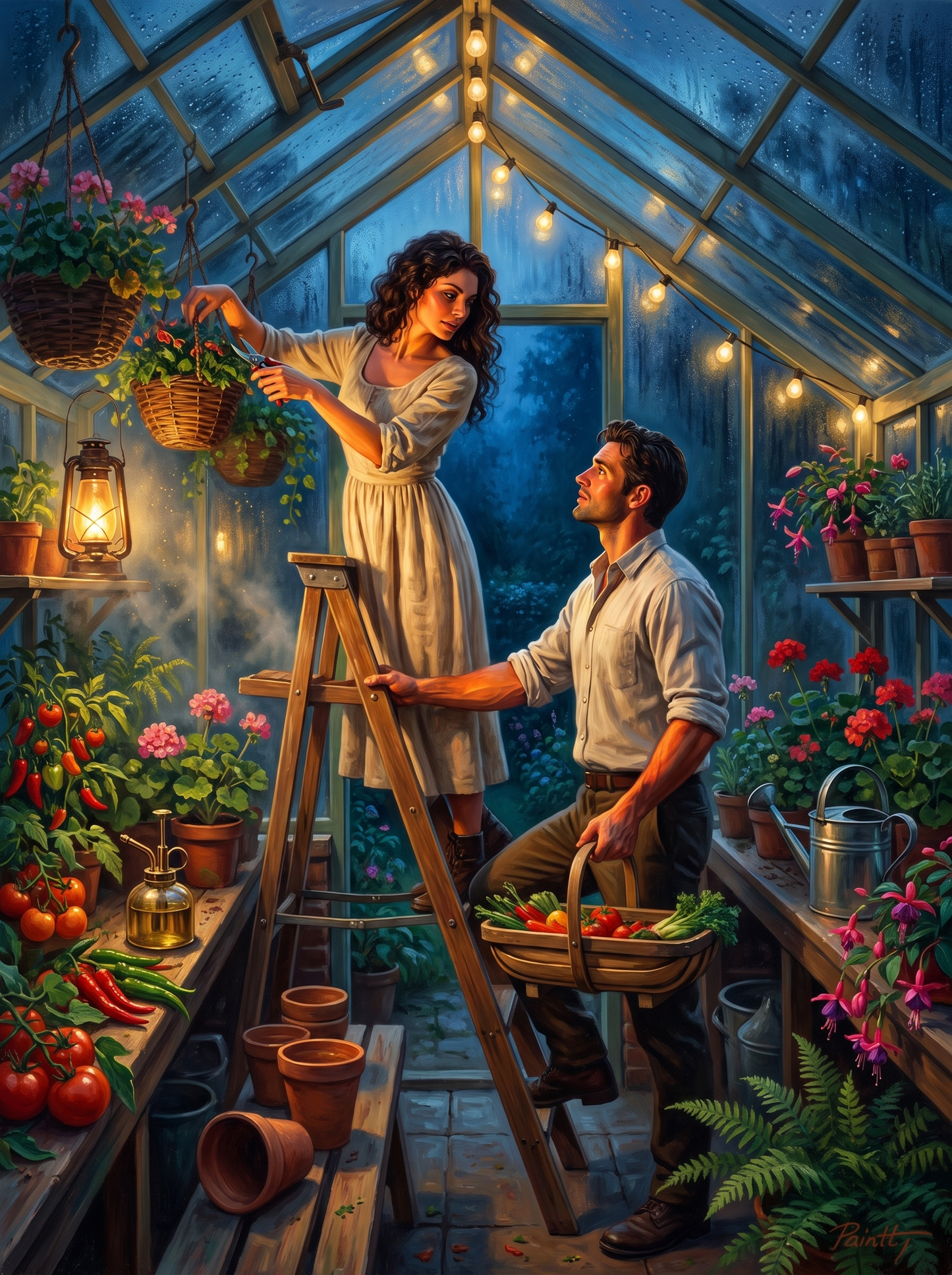 Ladder In The Glasshouse