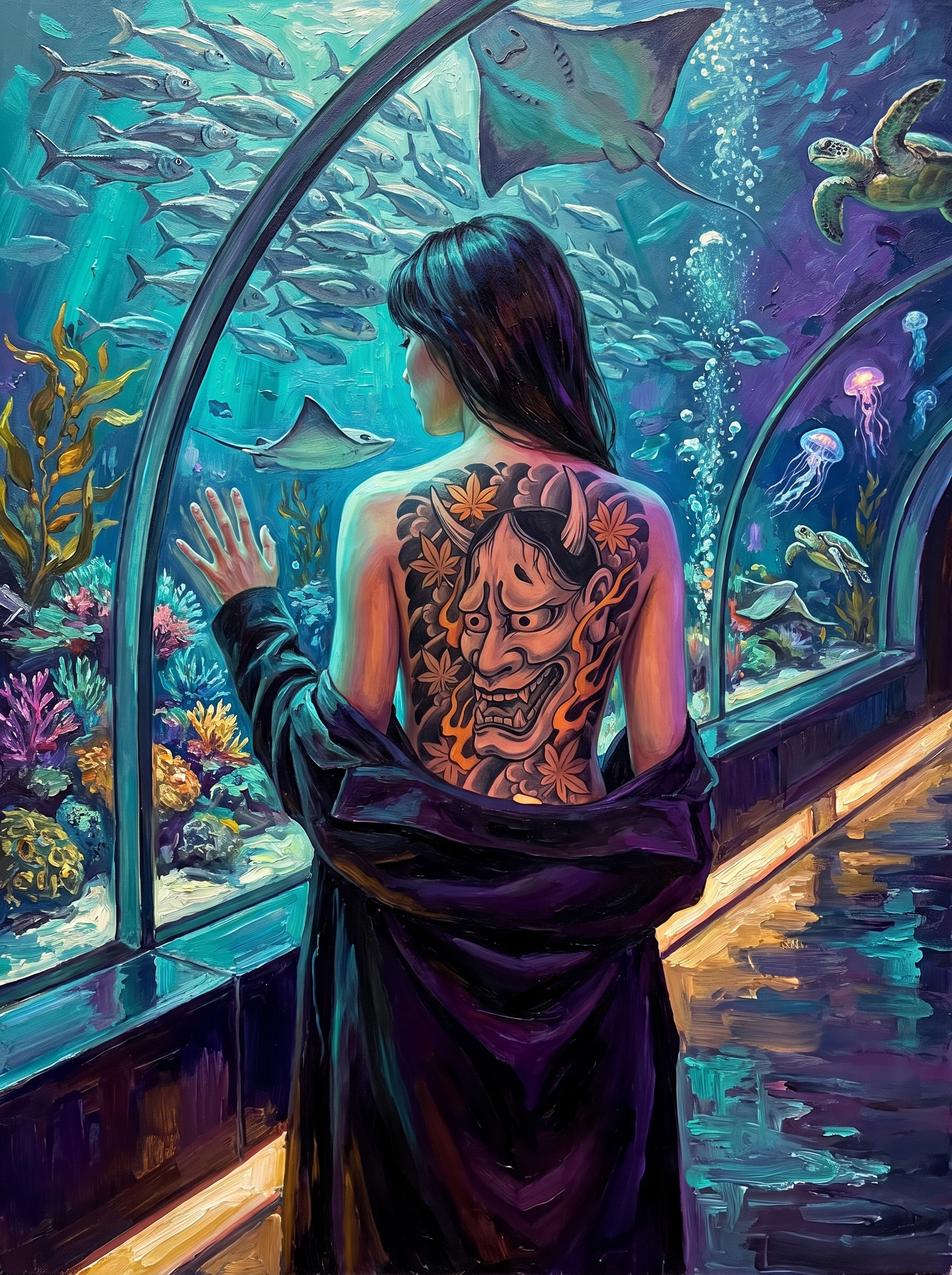 Hannya Under The Sharks