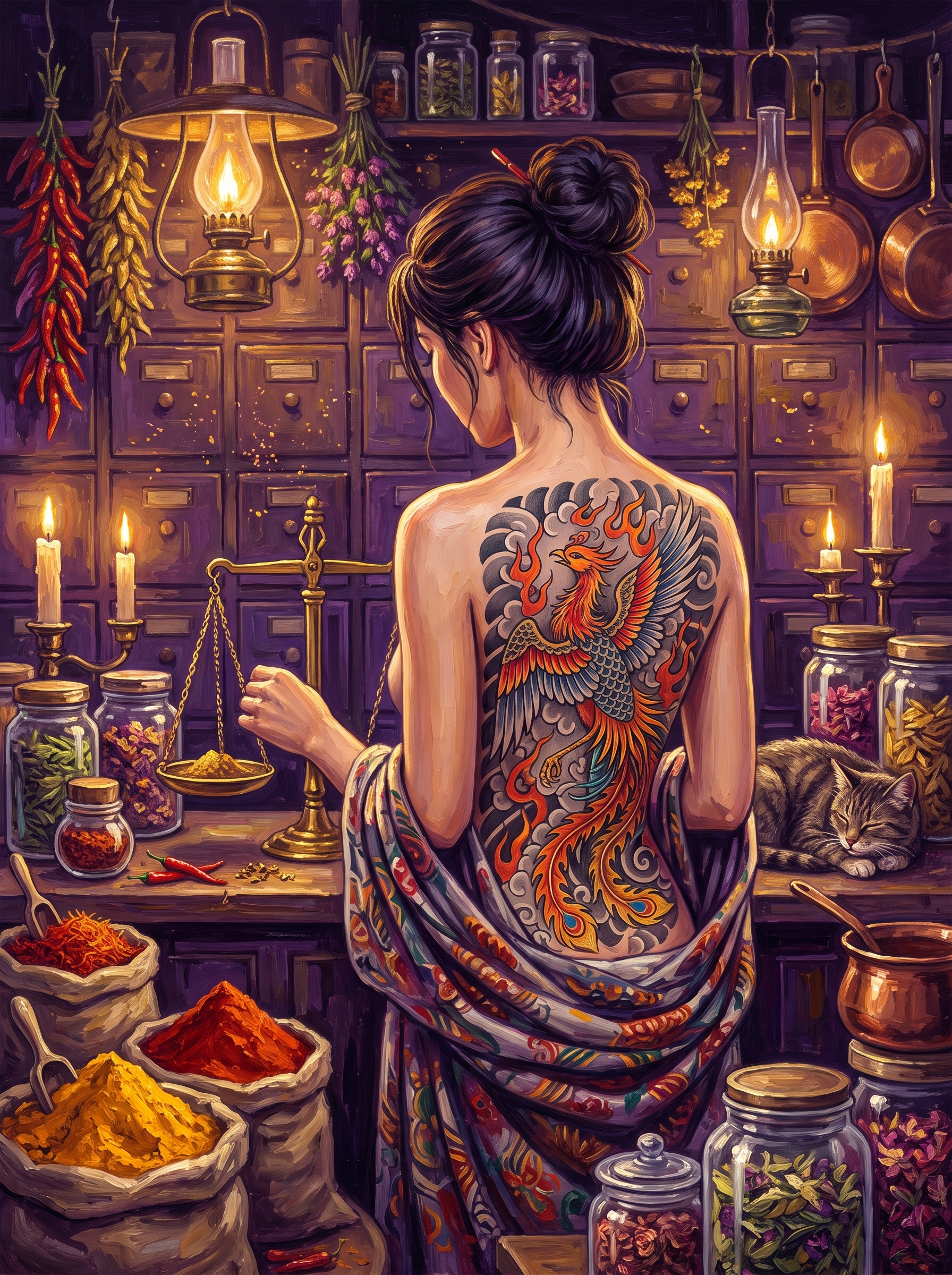 Phoenix Among The Spice Sacks