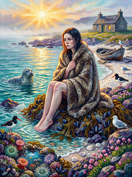 Scottish Selkie Comes Ashore