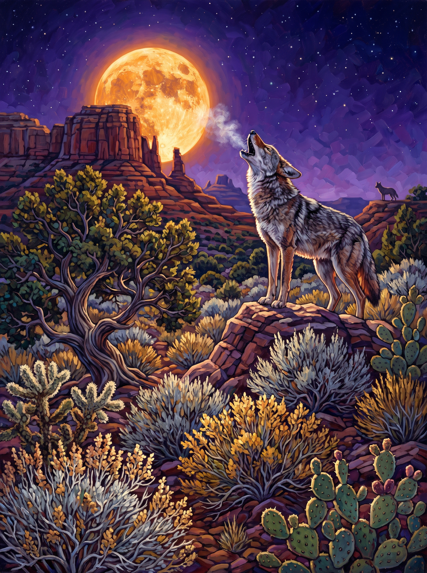 Coyote Complains To Moon