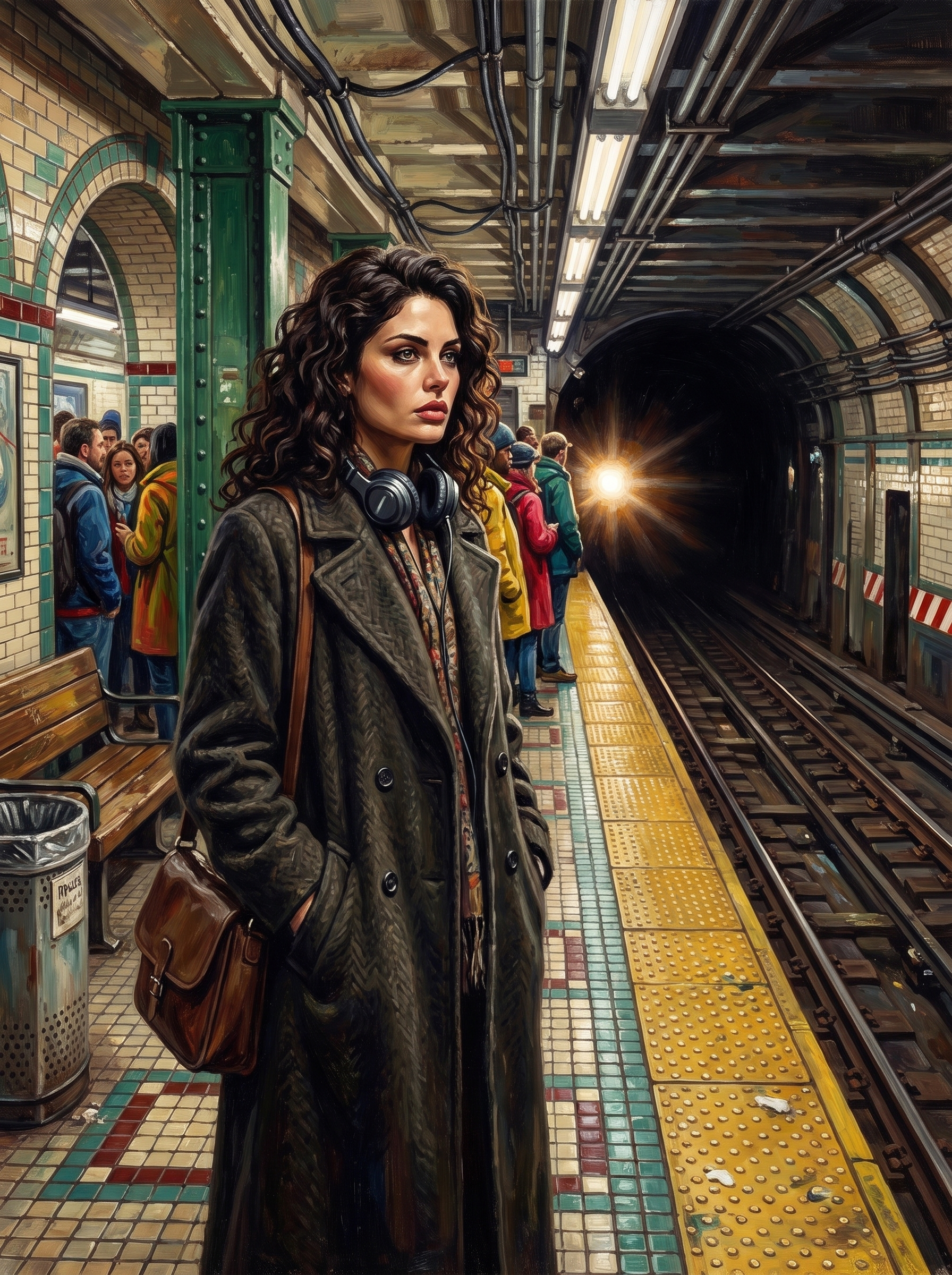 New York Subway Headlight