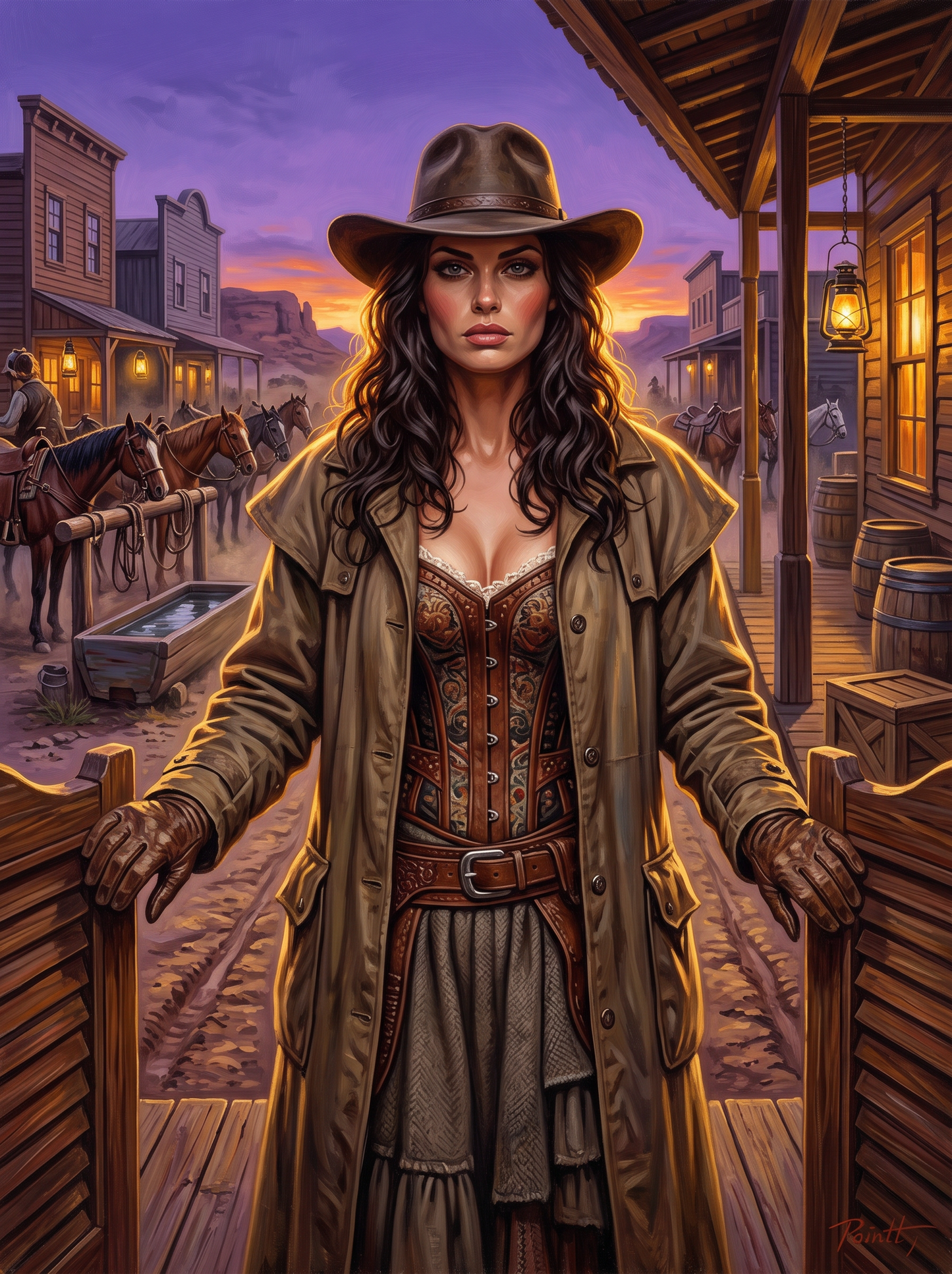 Through The Saloon Doors