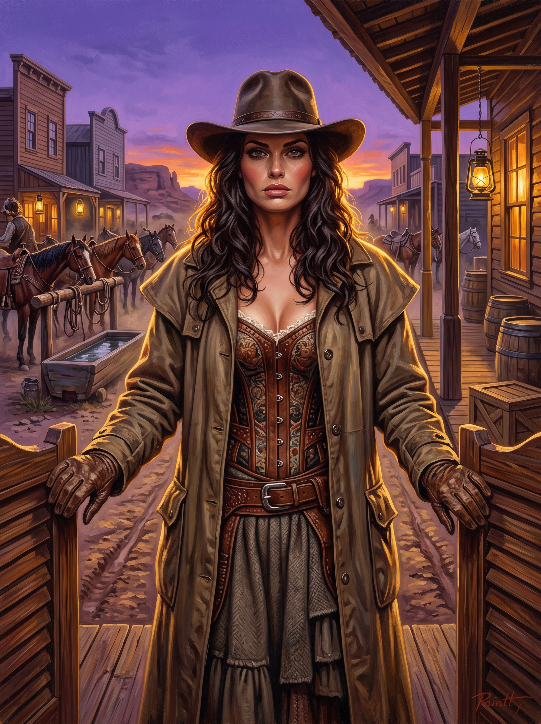 Through The Saloon Doors