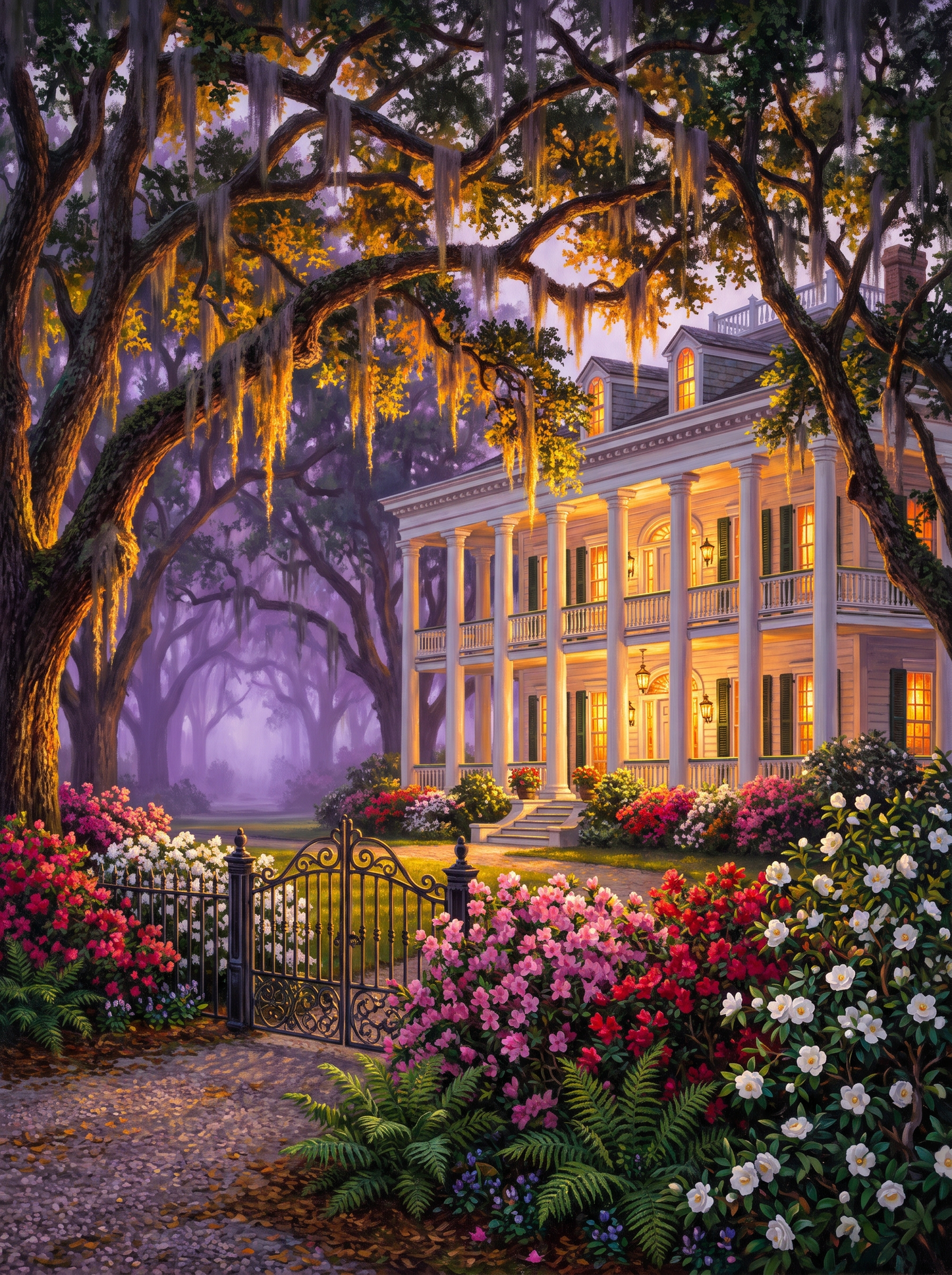 Louisiana Oaks, Lights On