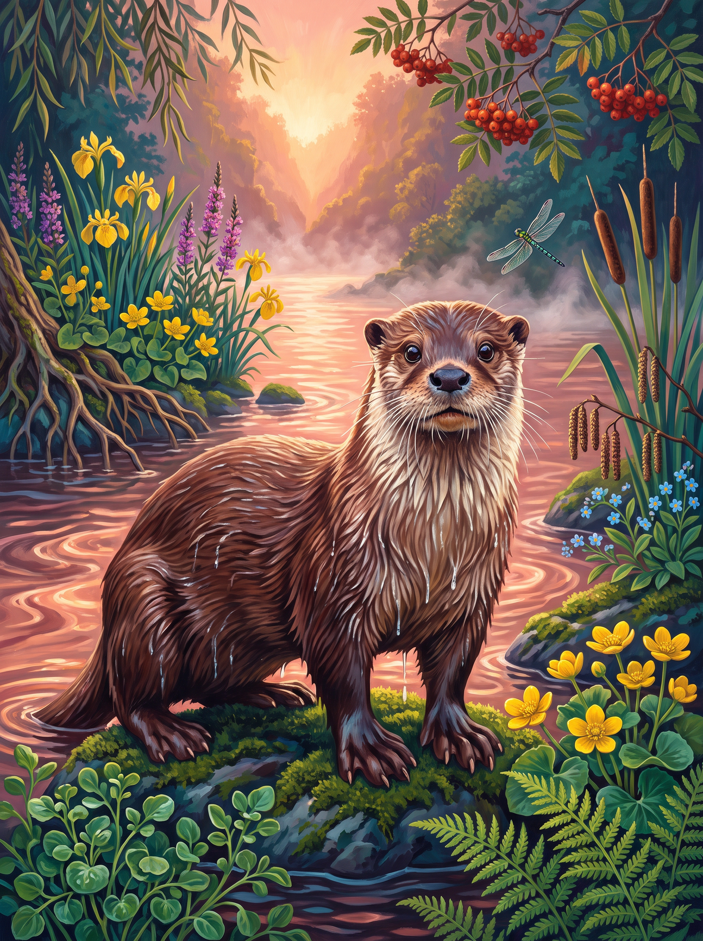 Otter at First Light