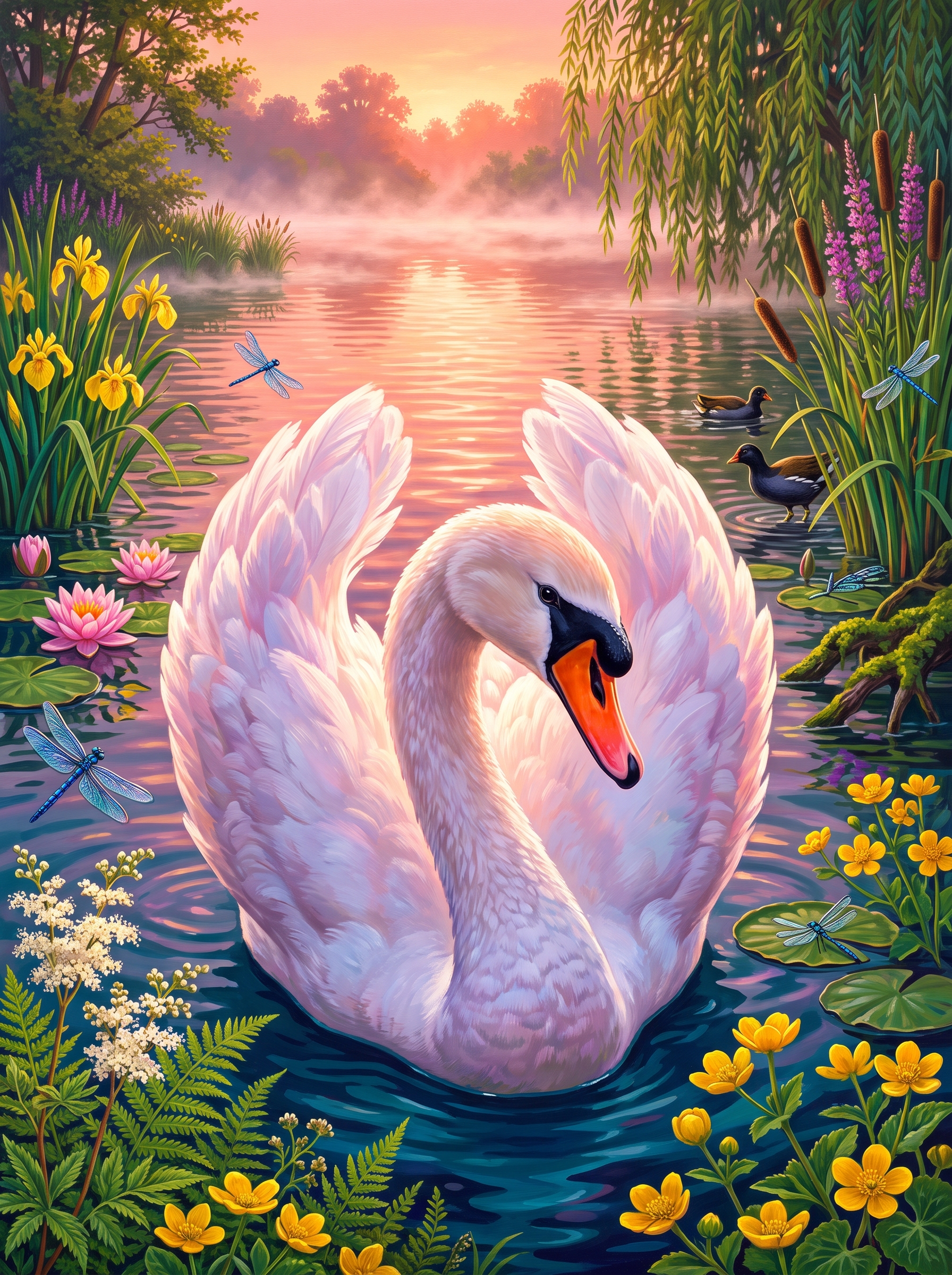 Swan at First Light