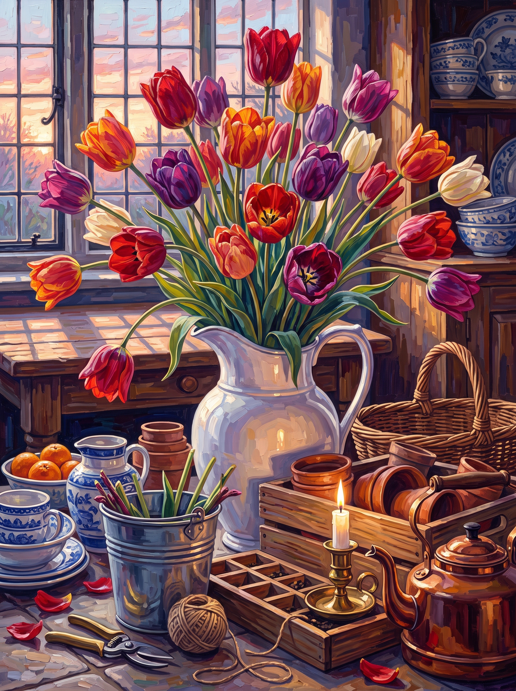 Tulips at First Light
