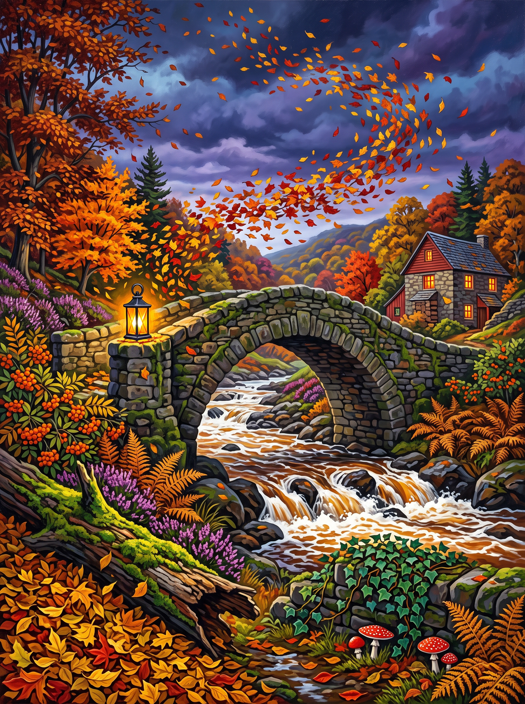 The Stone Bridge in the Gale