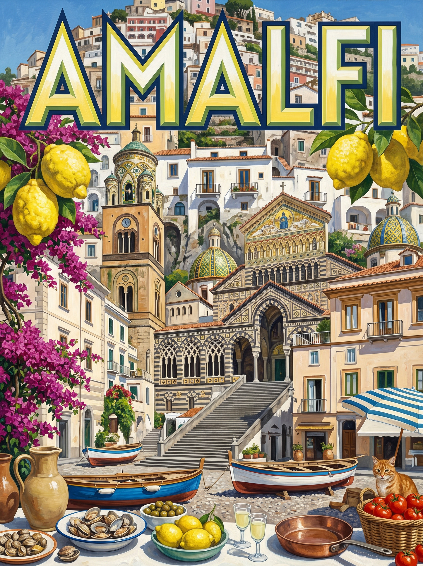 Amalfi Cathedral Steps