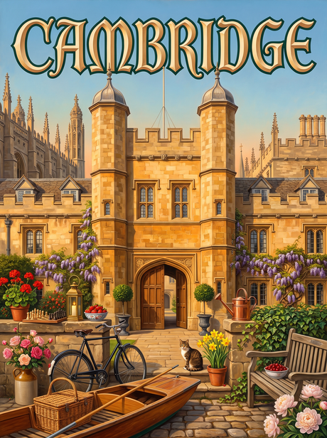 Cambridge College Gatehouse