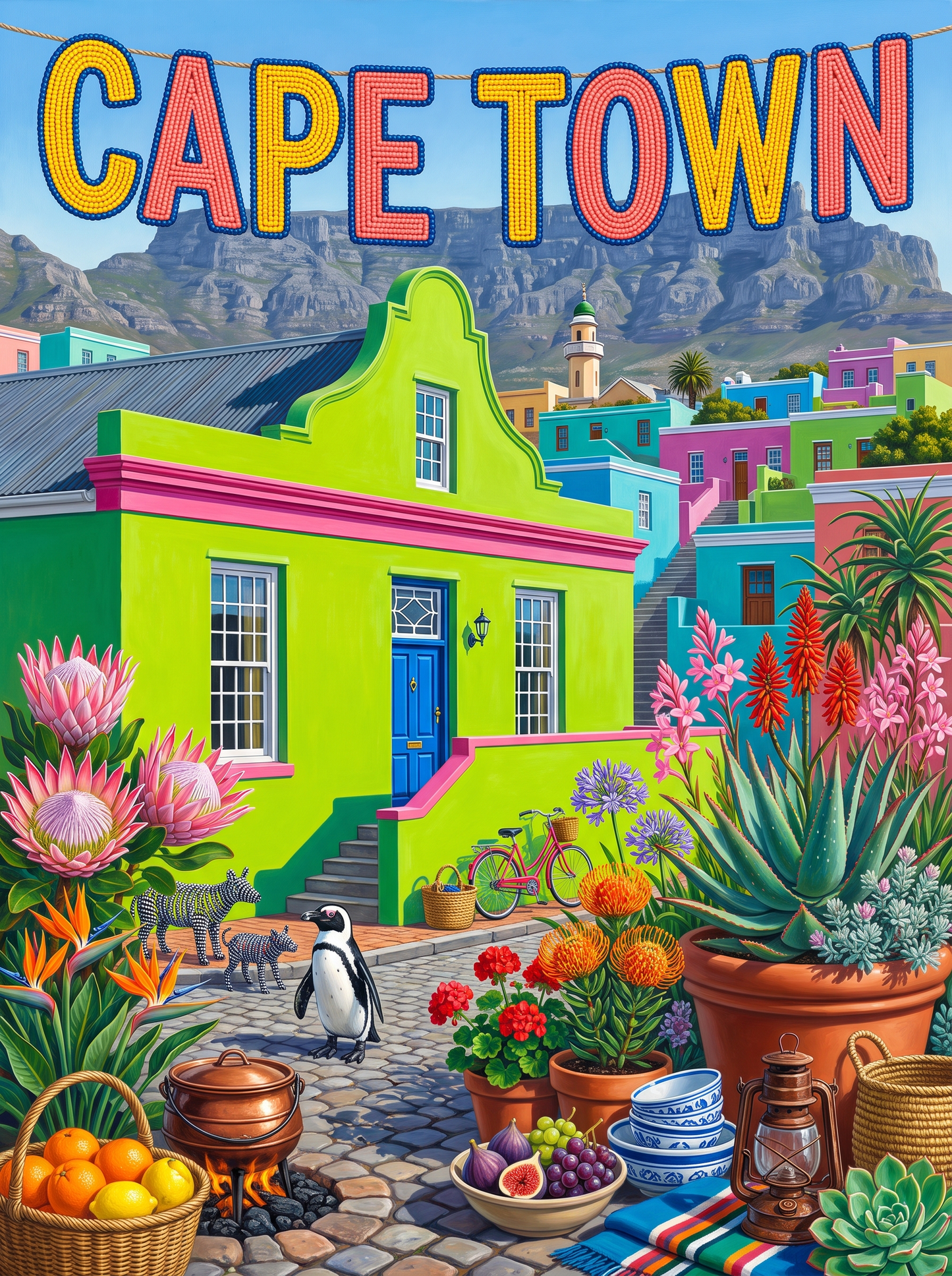 Cape Town Bo-Kaap House