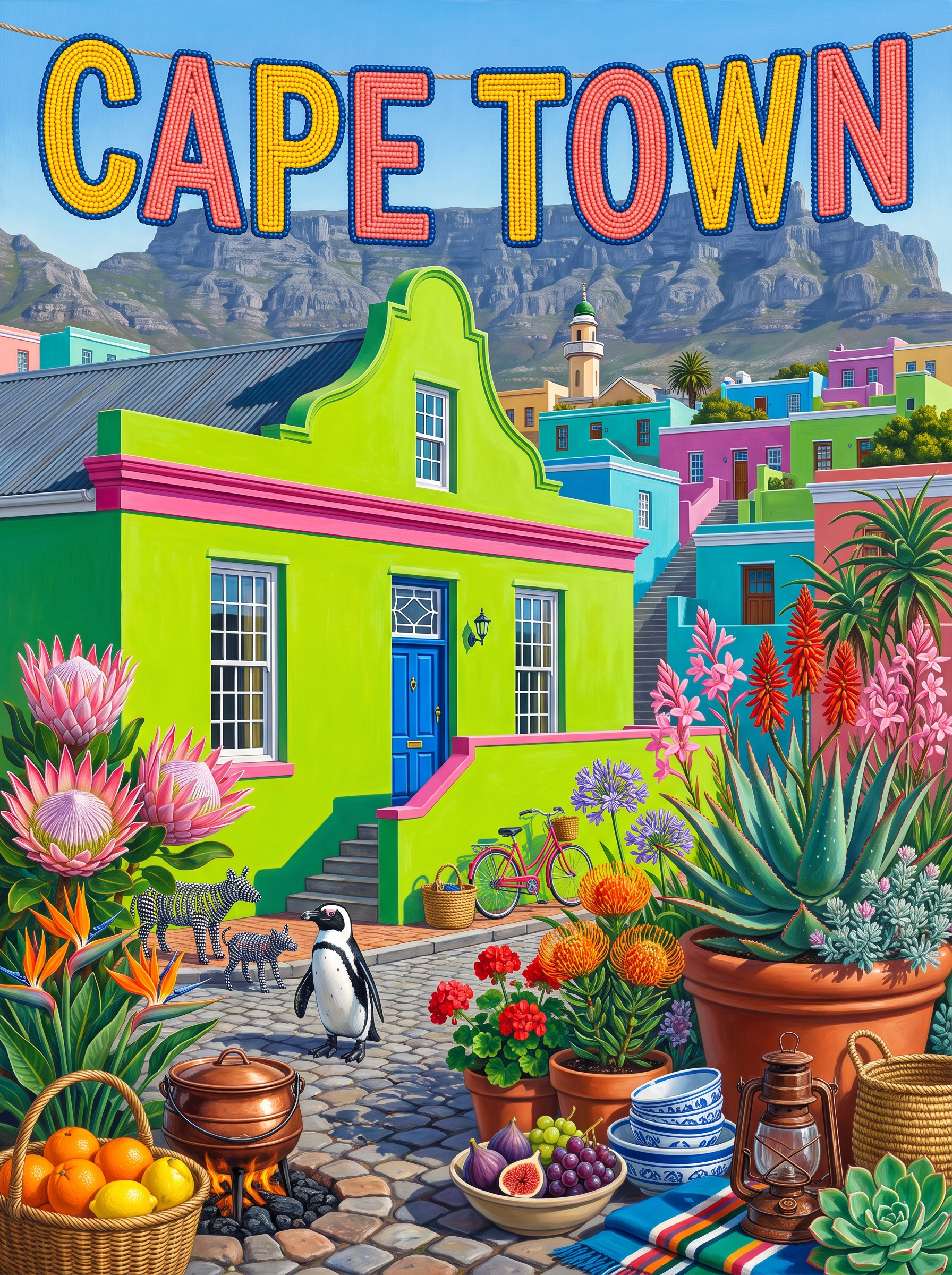 Cape Town Bo-Kaap House