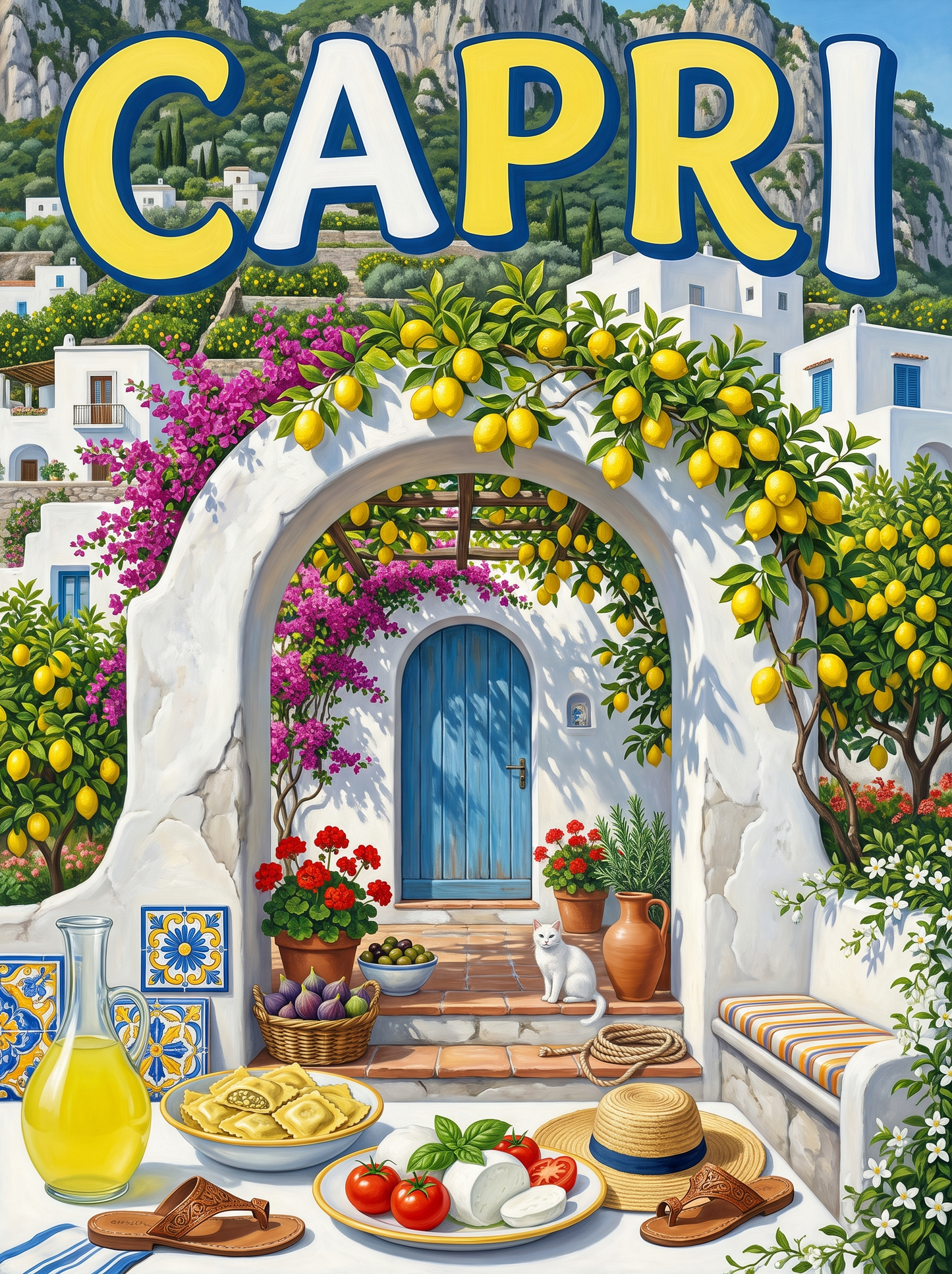 Capri Lemon Archway
