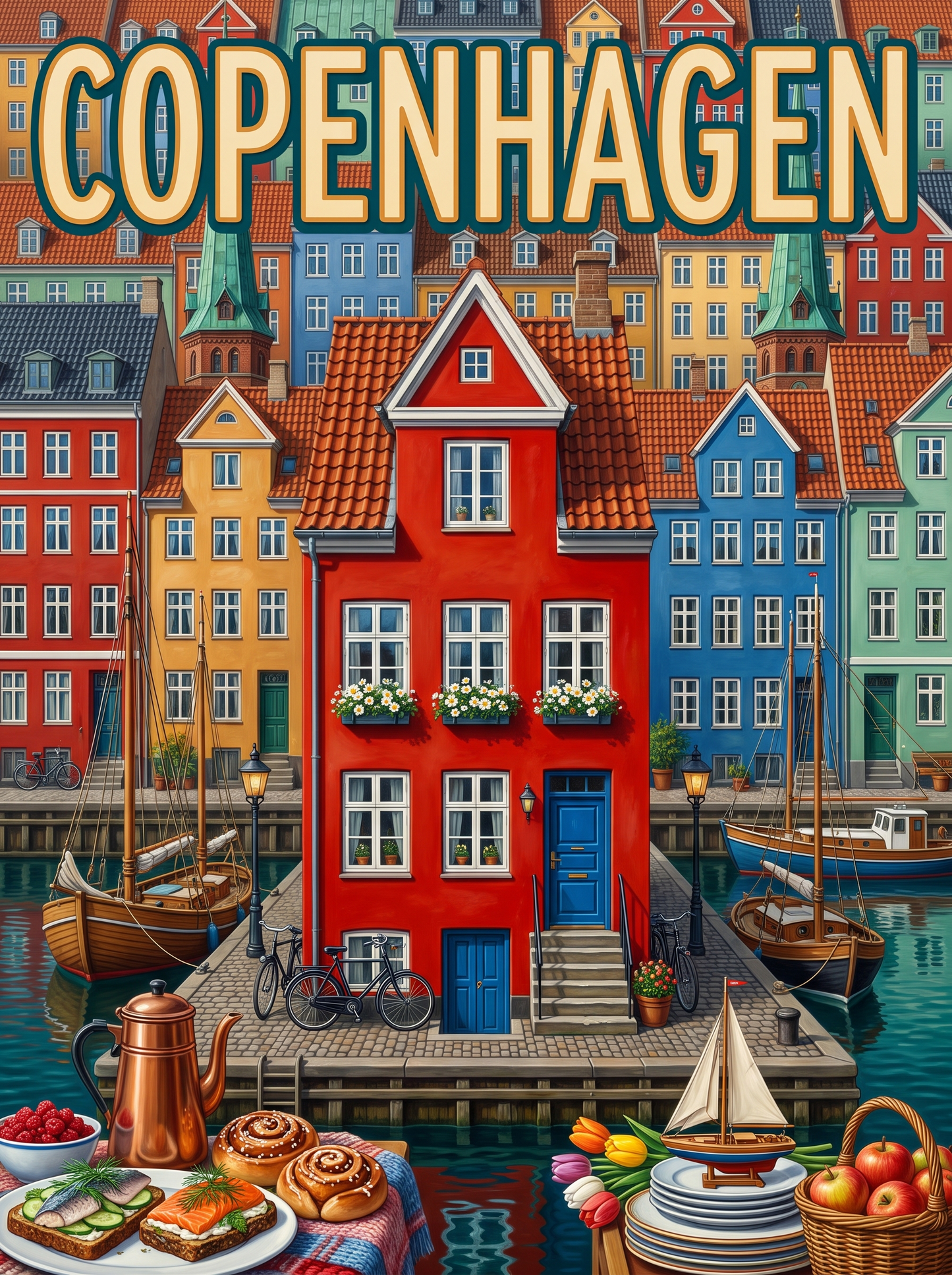 Copenhagen Nyhavn Houses
