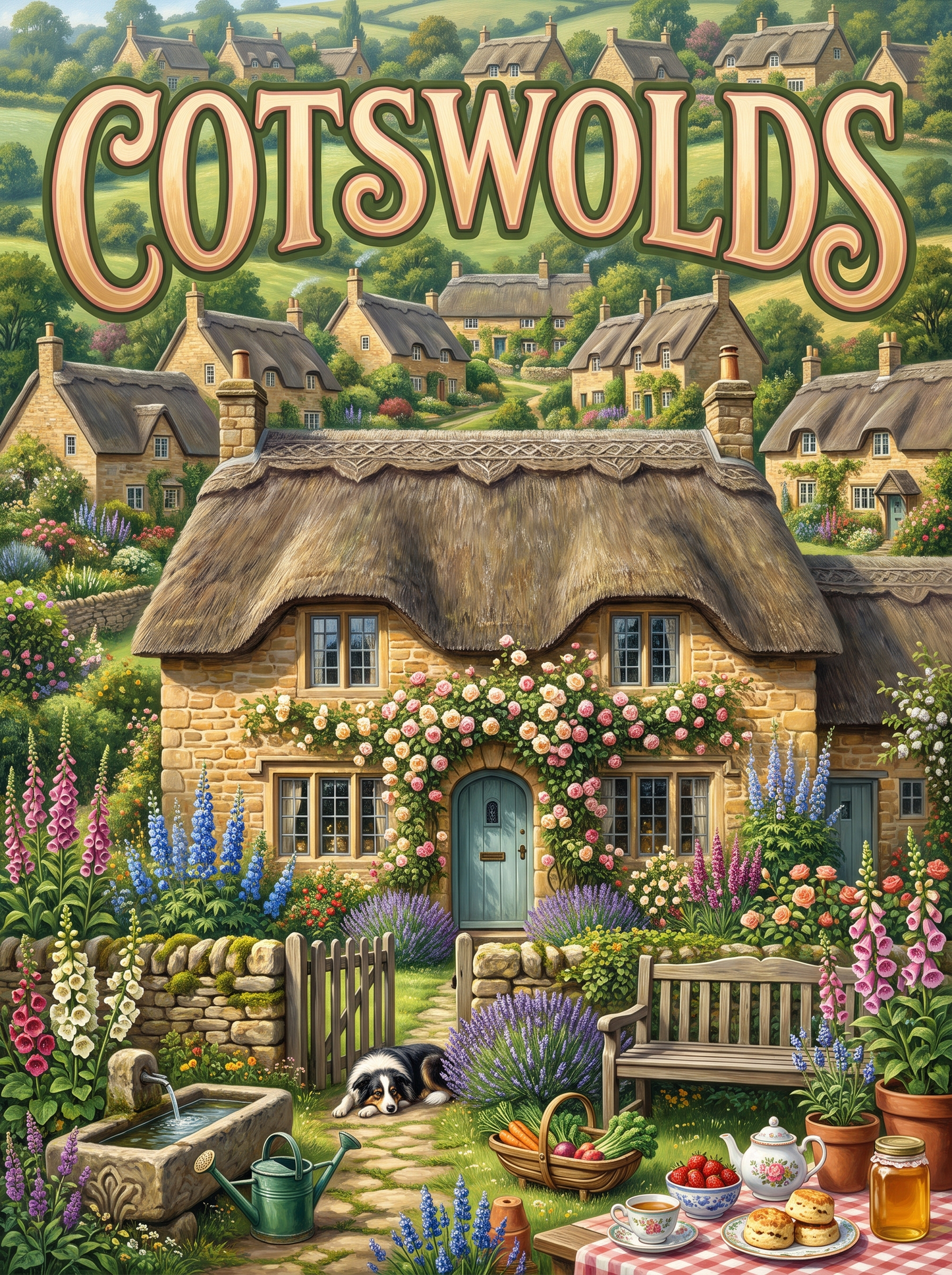 Cotswolds Thatched Cottage