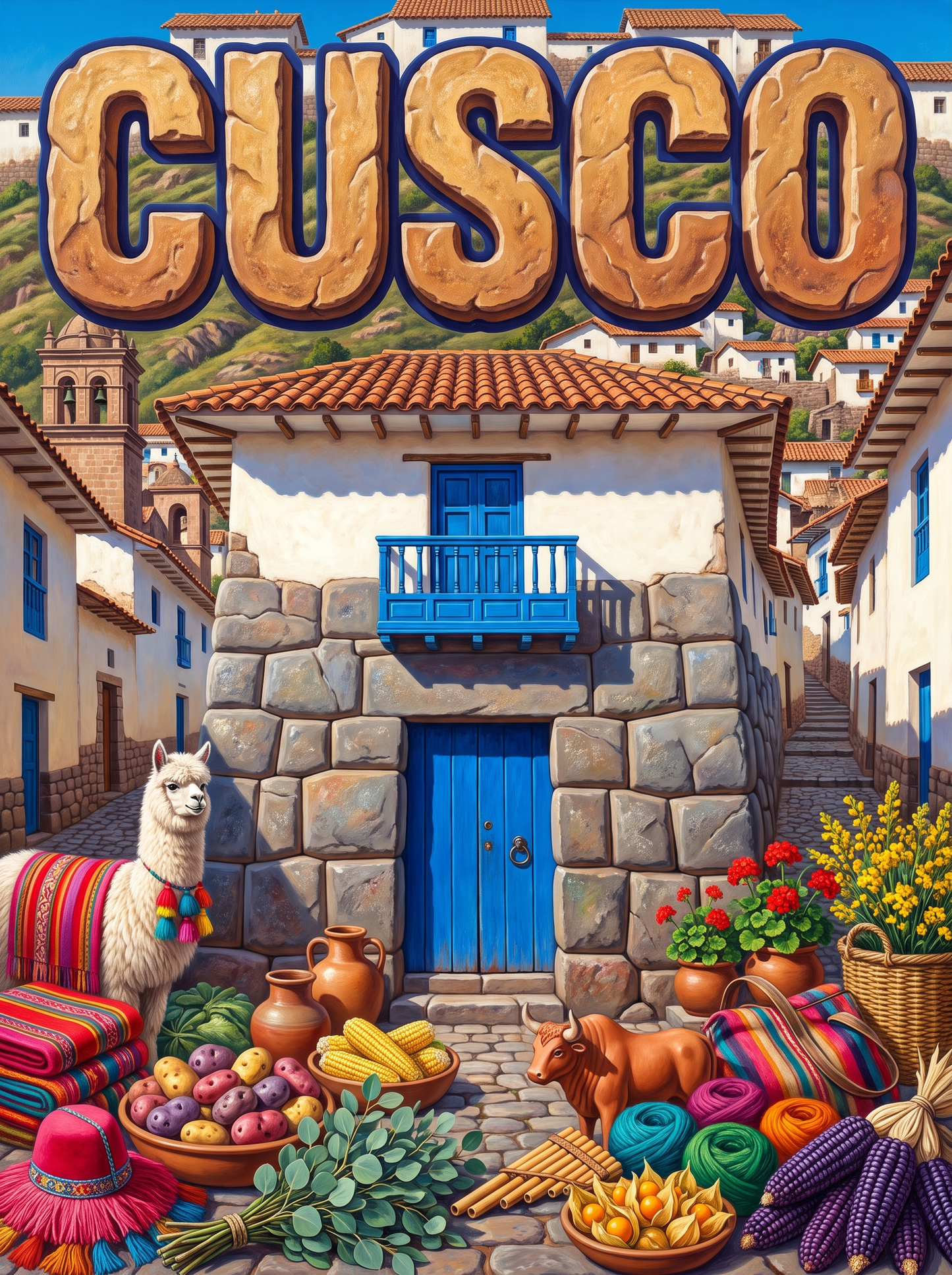 Cusco Inca Stone Doorway