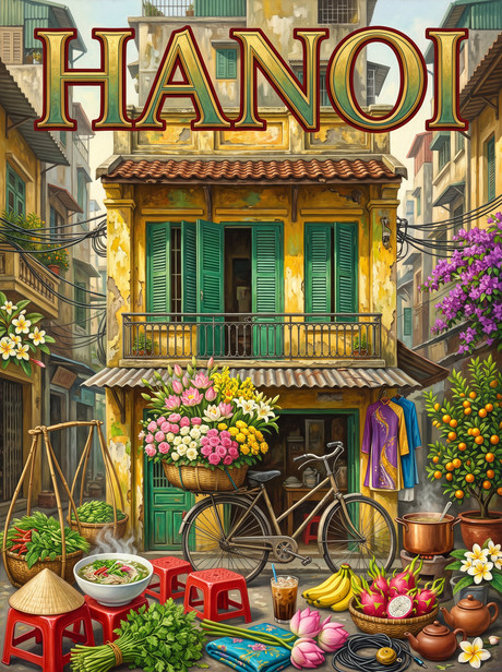 Hanoi Old Quarter Shophouse