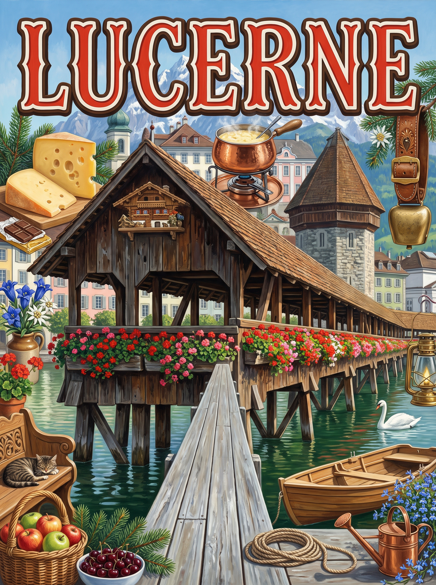 Lucerne Chapel Bridge
