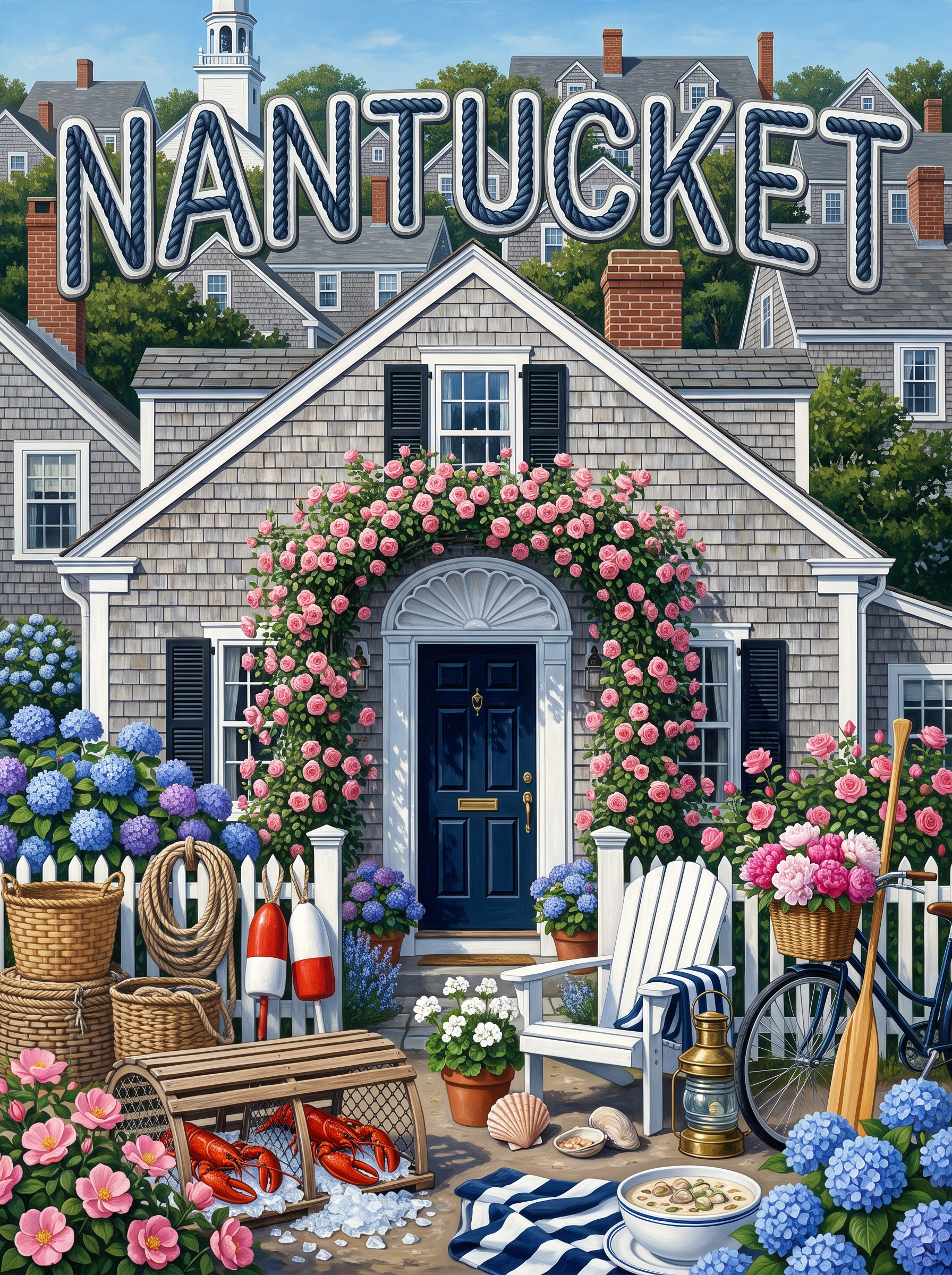 Nantucket Shingled Cottage