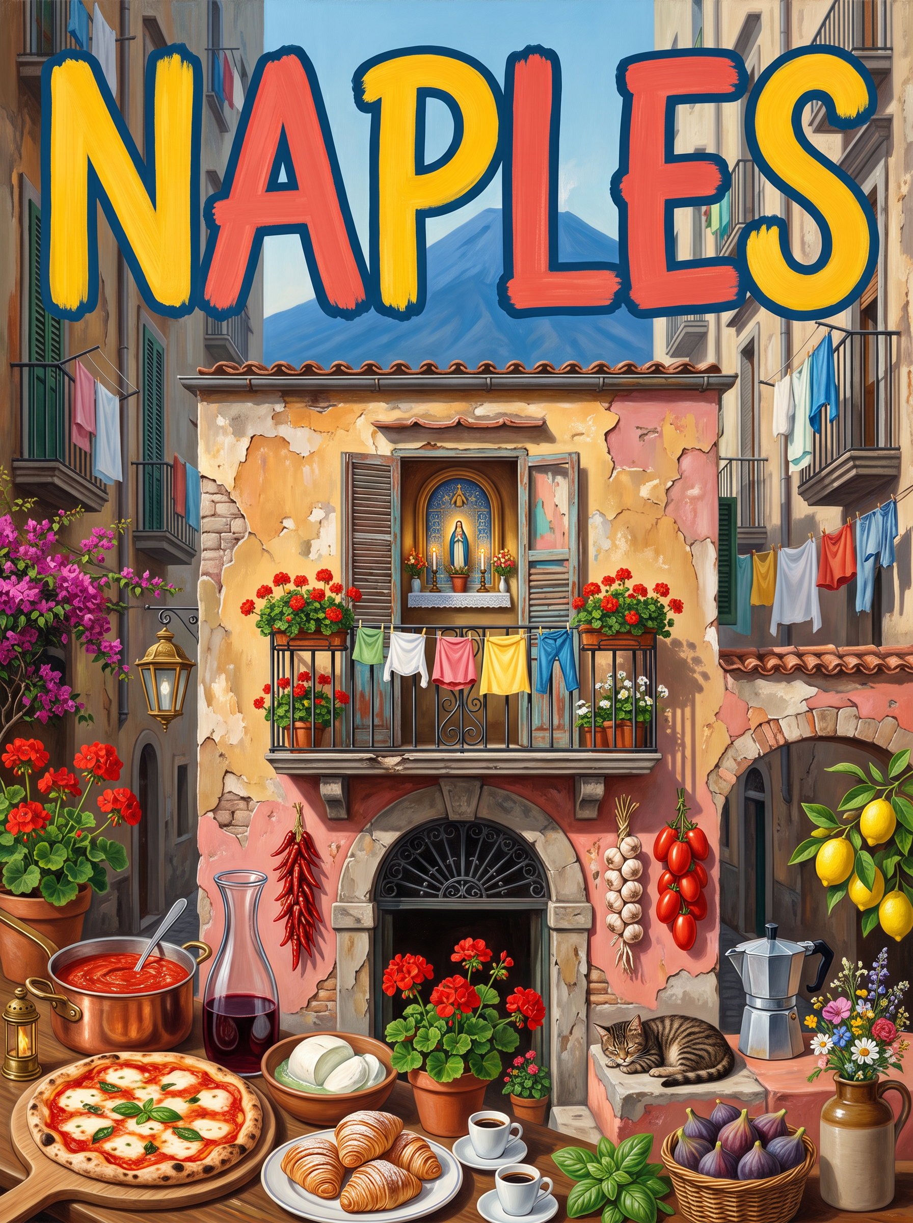 Naples Laundry Balcony