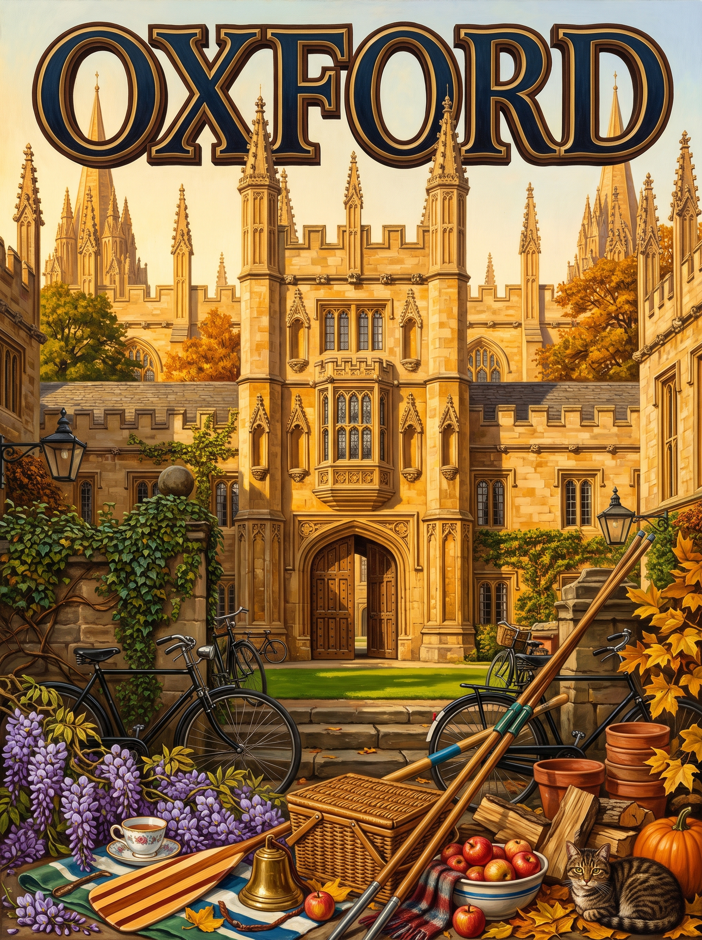 Oxford College Gate Tower