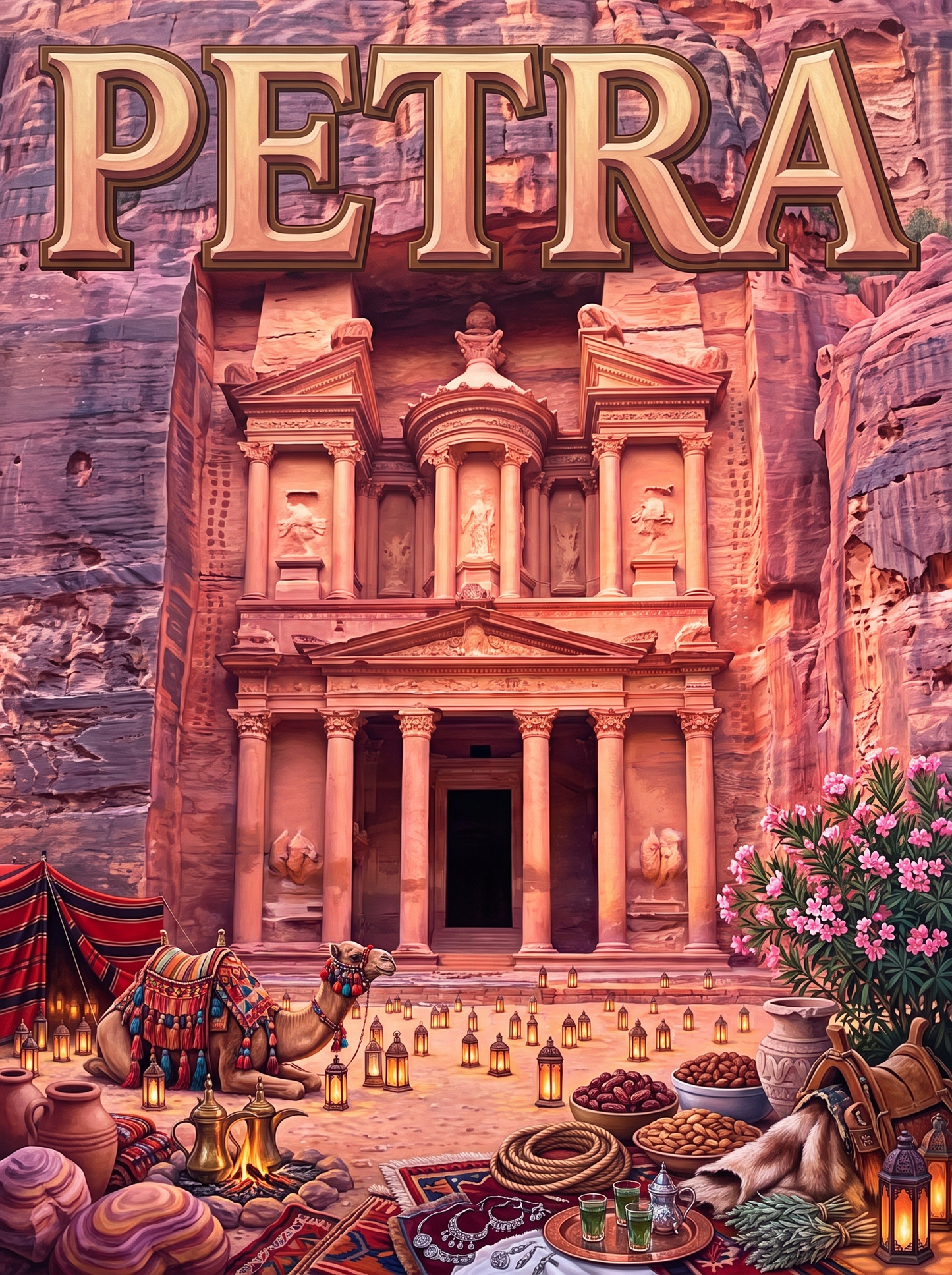 Petra Treasury Facade