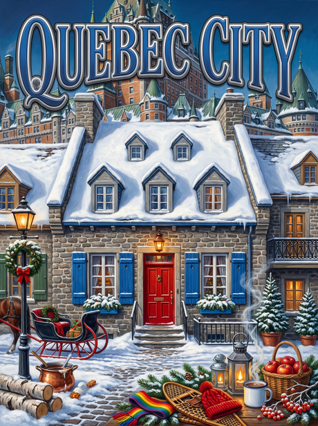 Quebec City Stone House