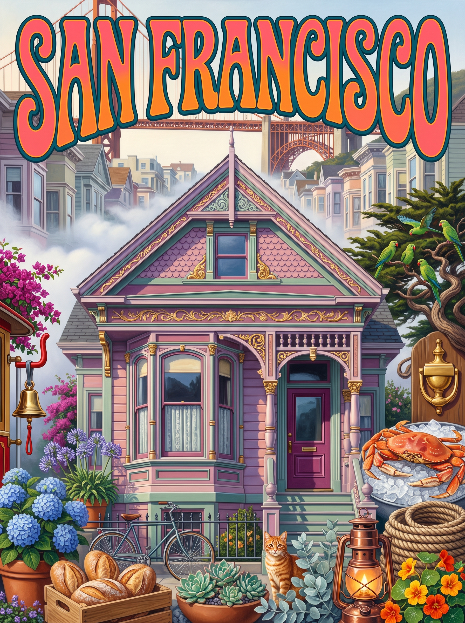 San Francisco Painted Lady