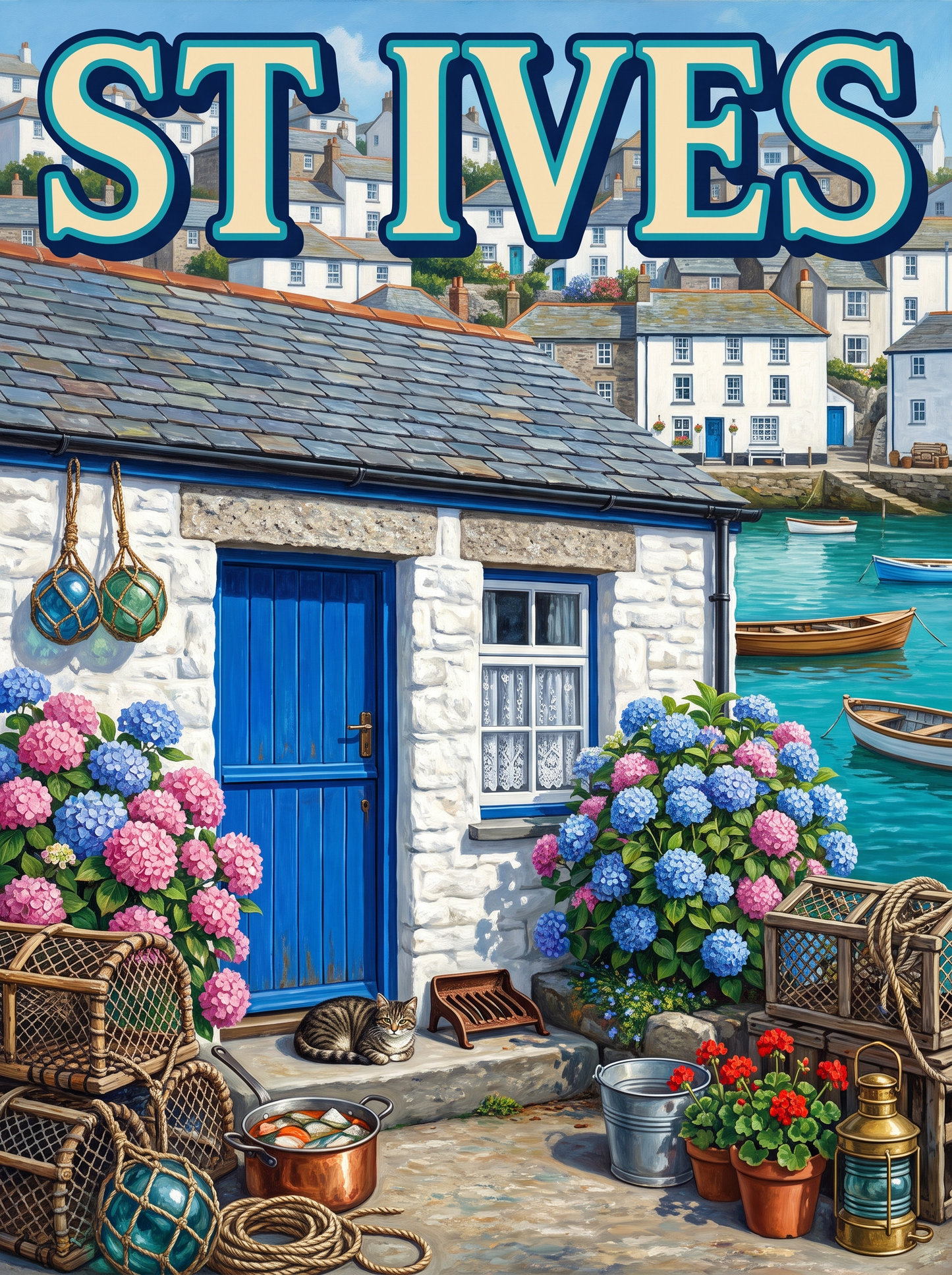 St Ives Blue Door Cottage