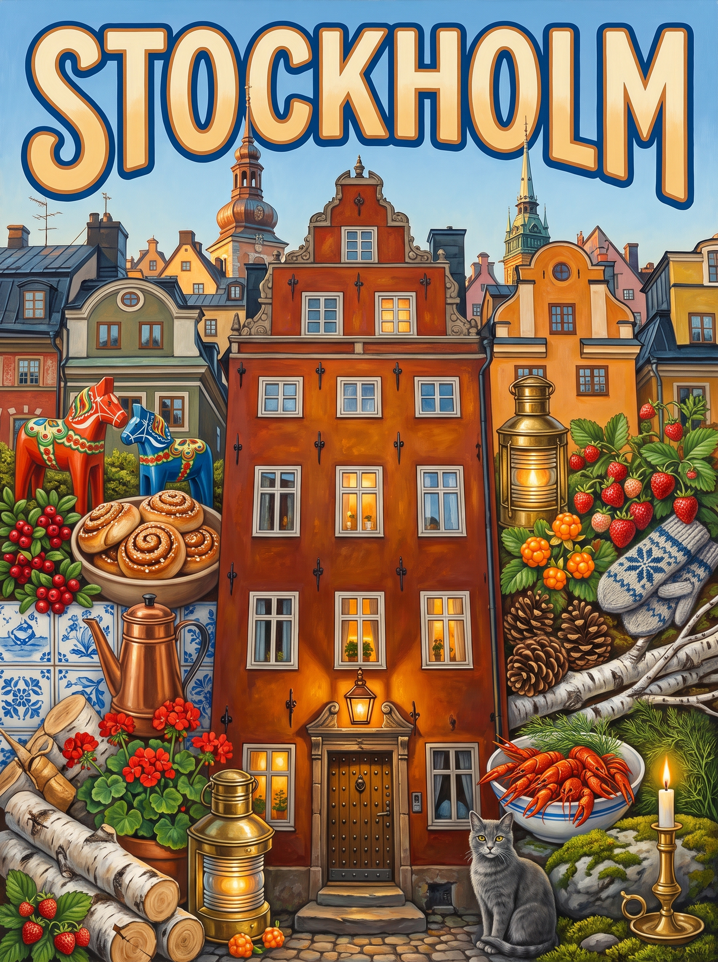 Stockholm Gamla Stan Houses
