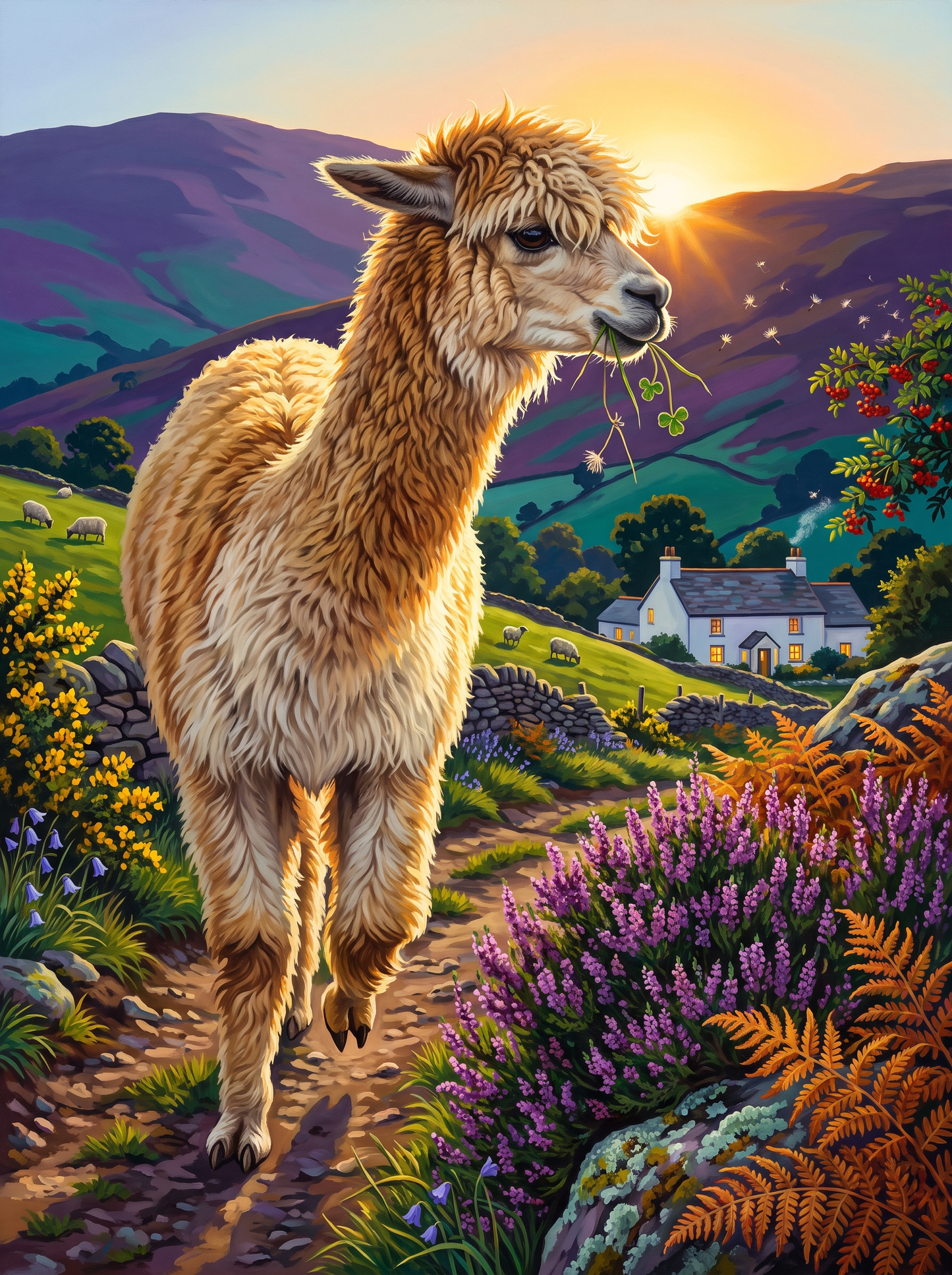 The Alpaca on the Hill