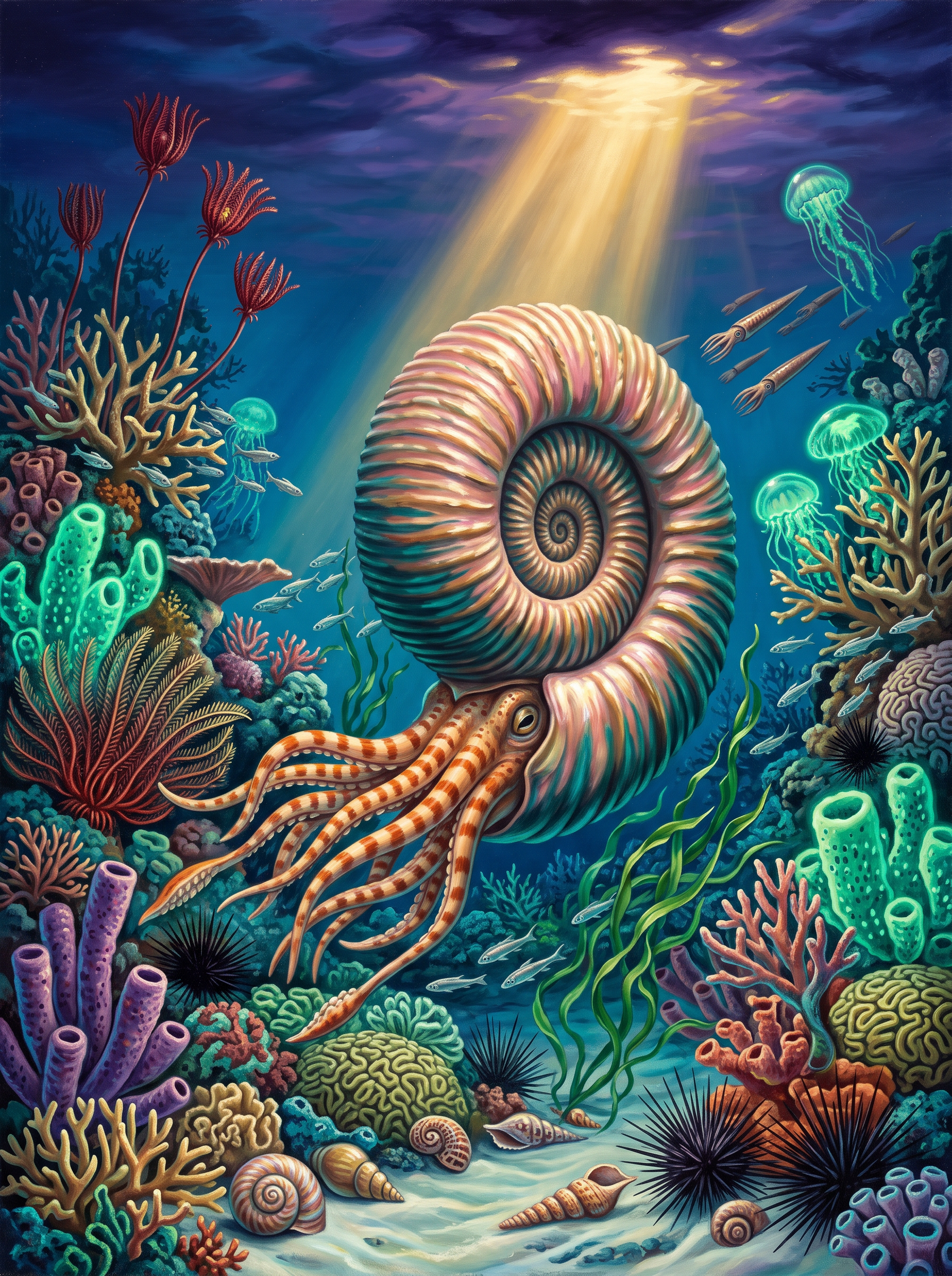 The Ammonite Still Swims