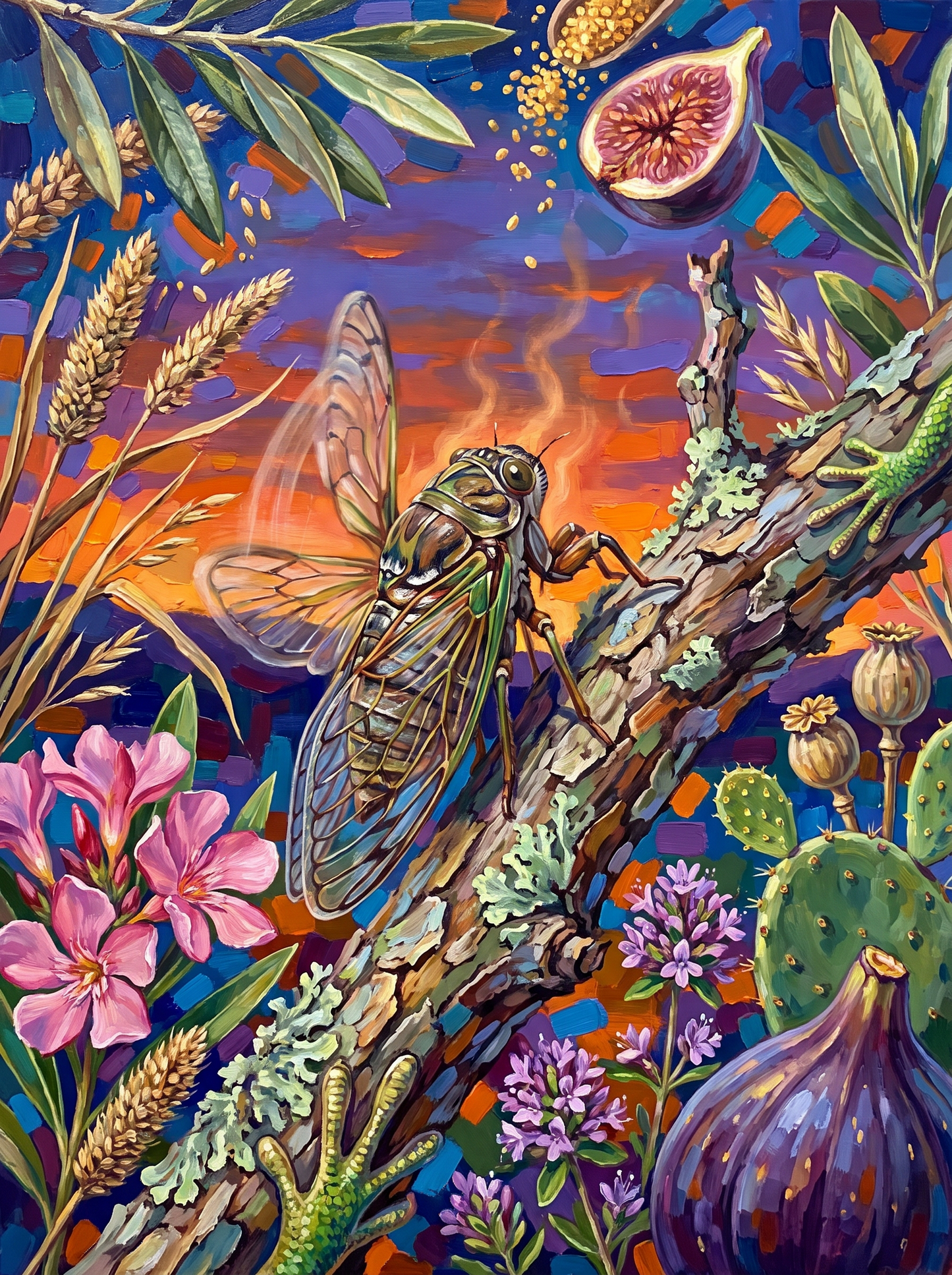The Cicada Starts Singing