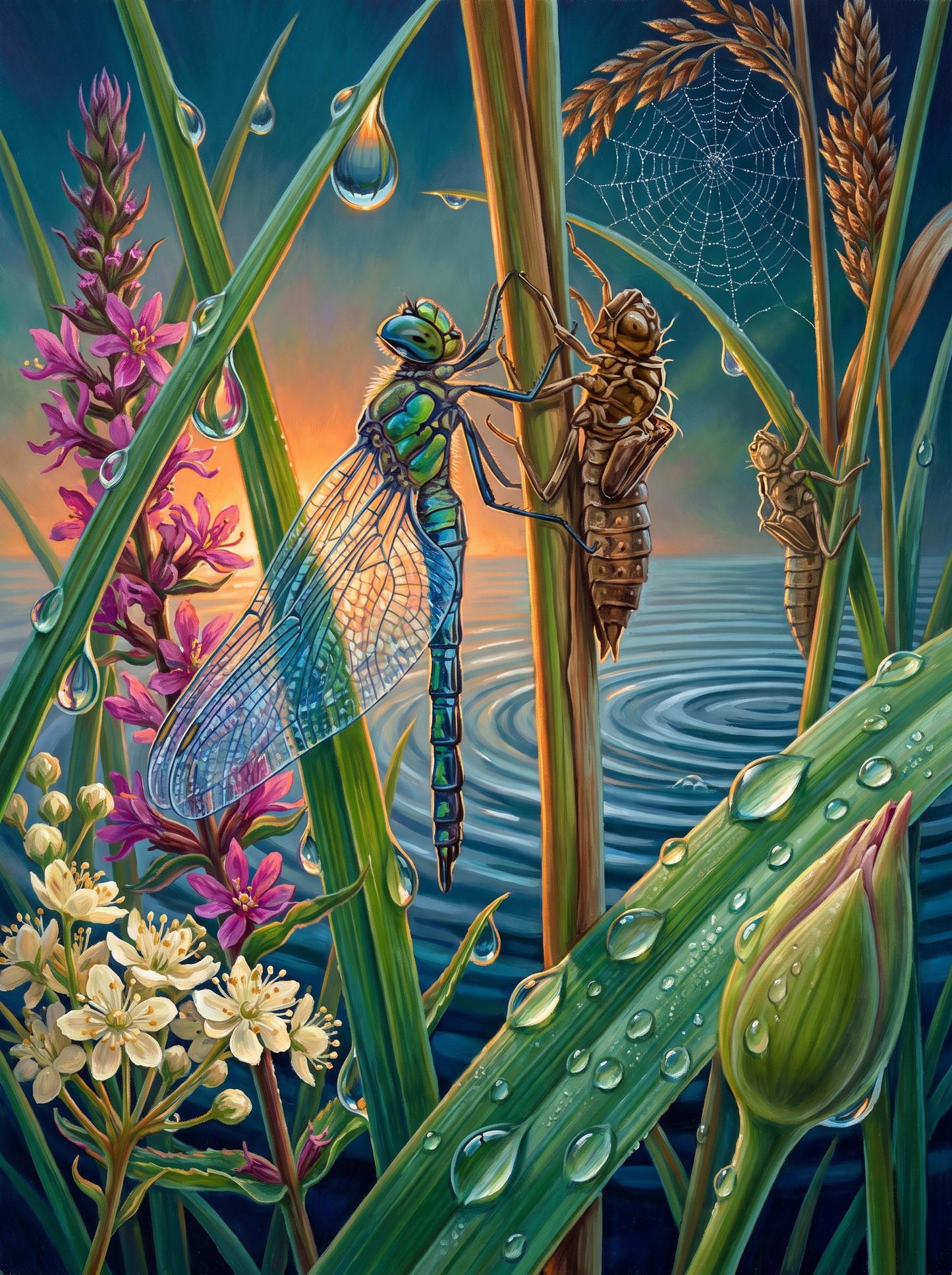 The Dragonfly Leaves Her Shell