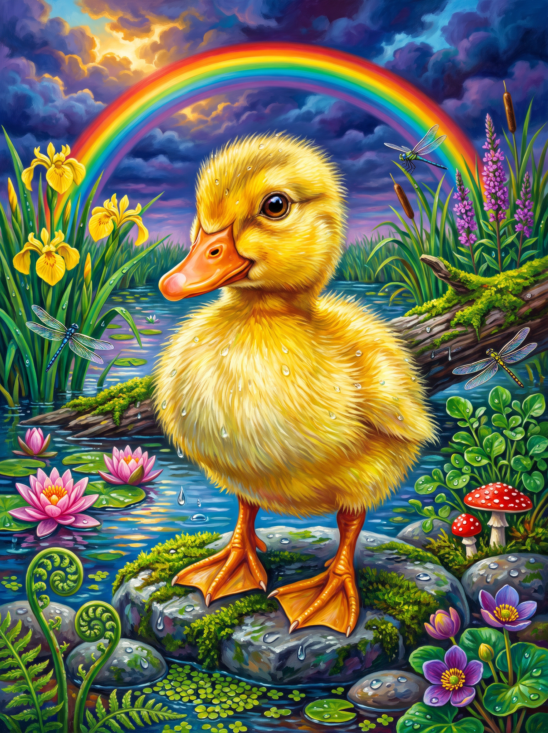 One Duckling, One Rainbow