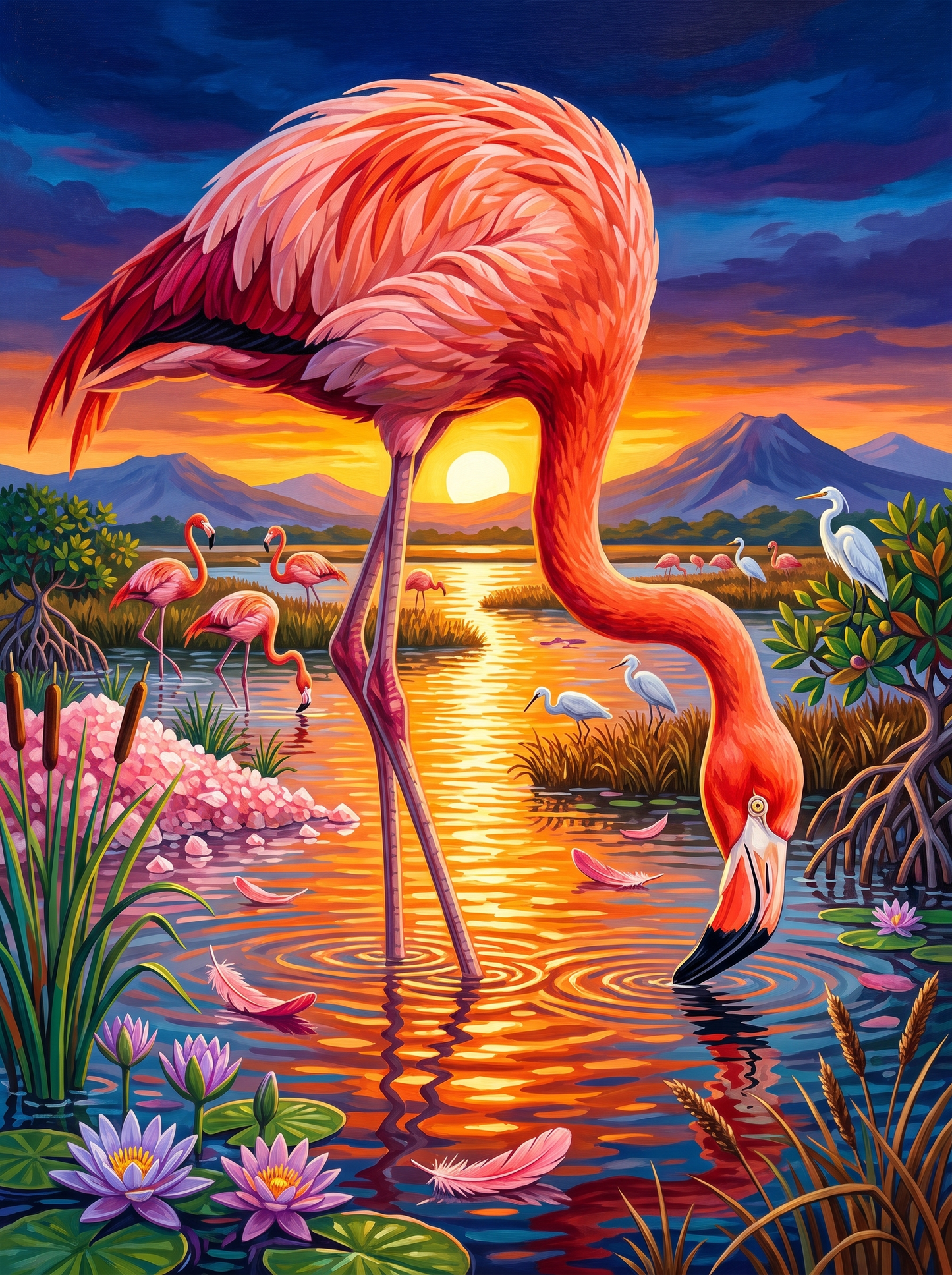 The Flamingo Bows