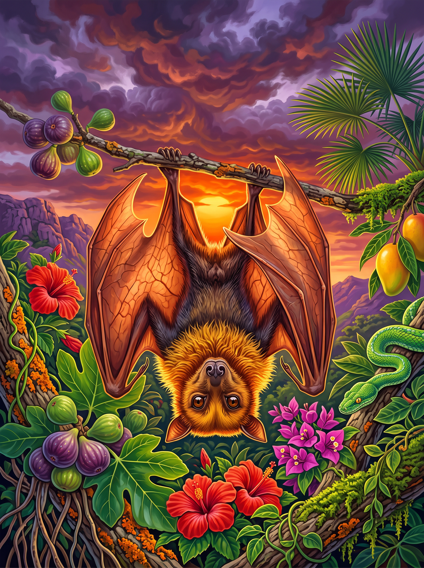 Fruit Bat and the Fig Tree