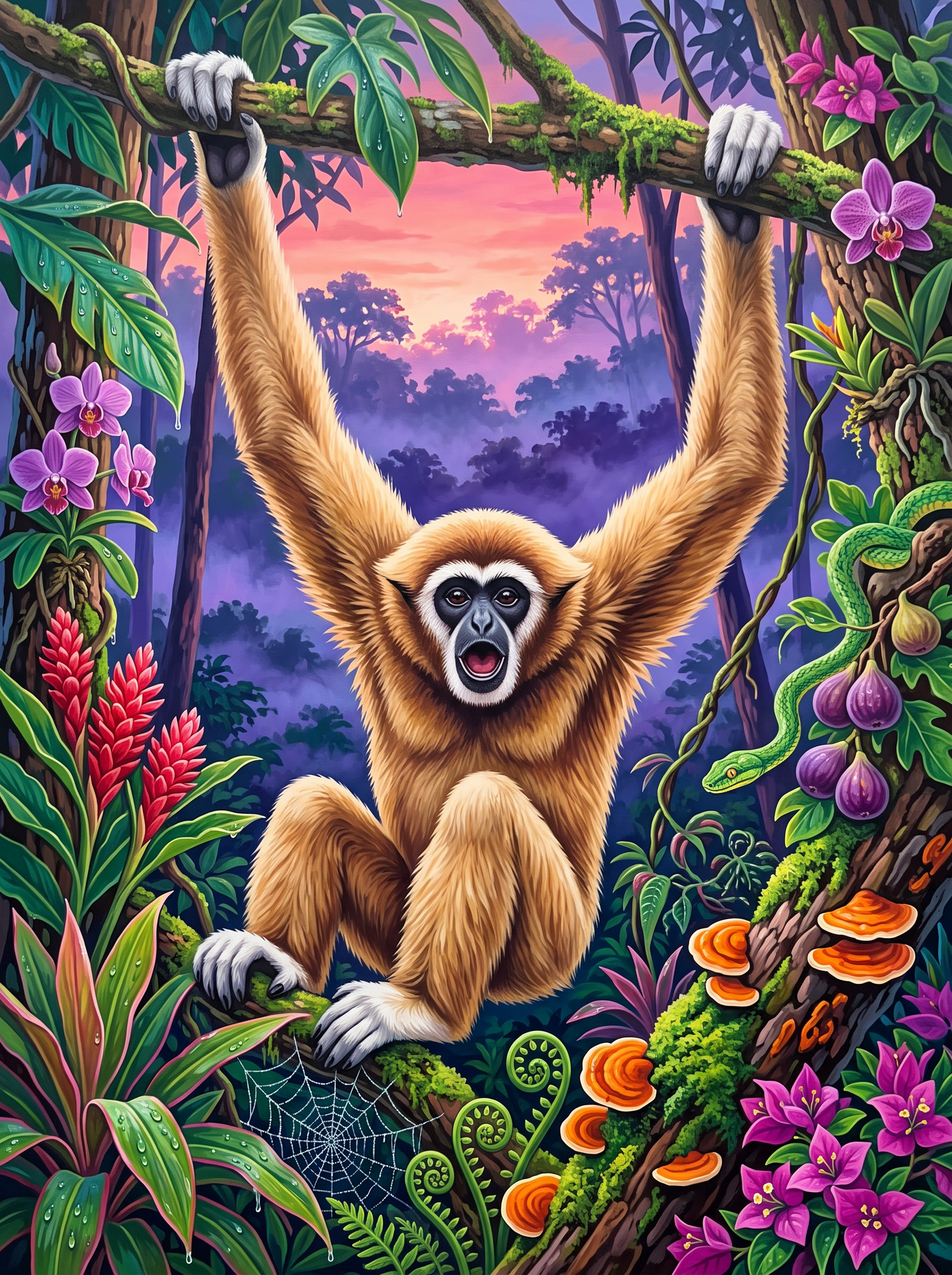 The Gibbon Calls the Morning