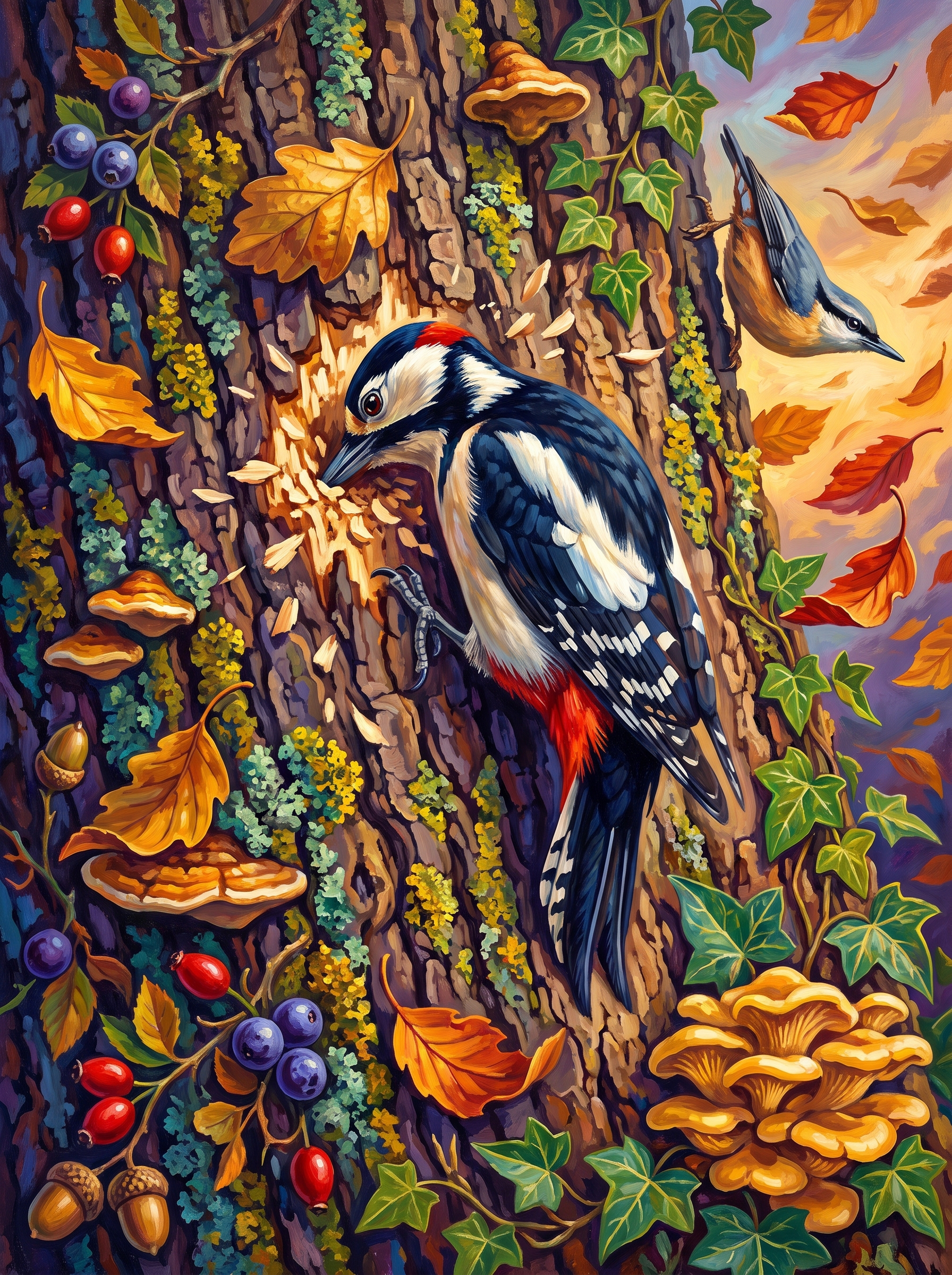 The Woodpecker Keeps Drumming